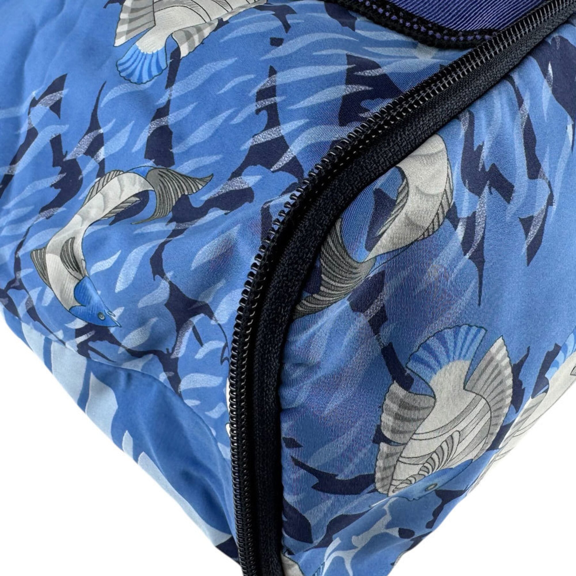 Salvatore Ferragamo Blue Nylon Eco-Bag Tote Bag (Pre-Owned)