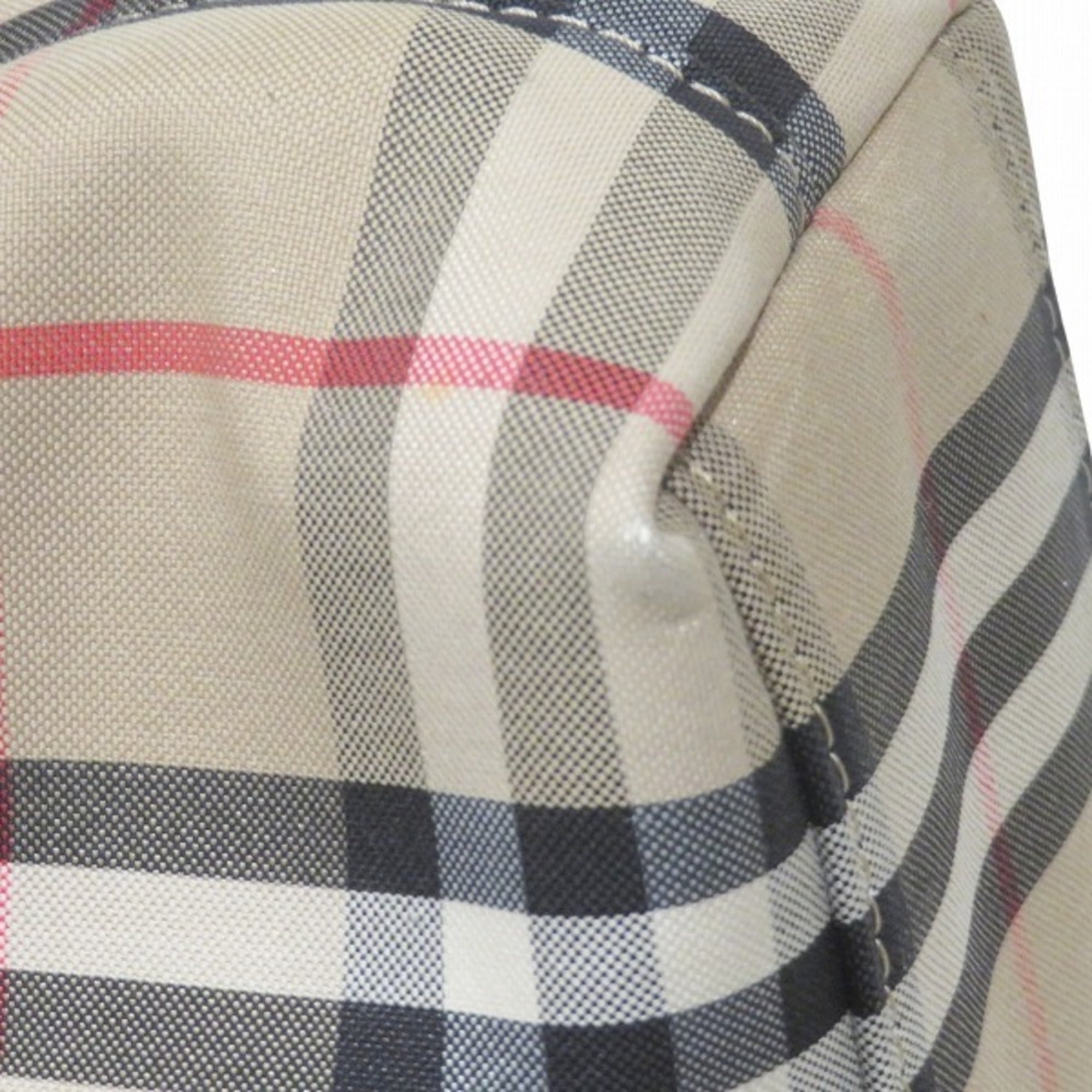Burberry Beige Cotton Polyester Tote Bag (Pre-Owned)