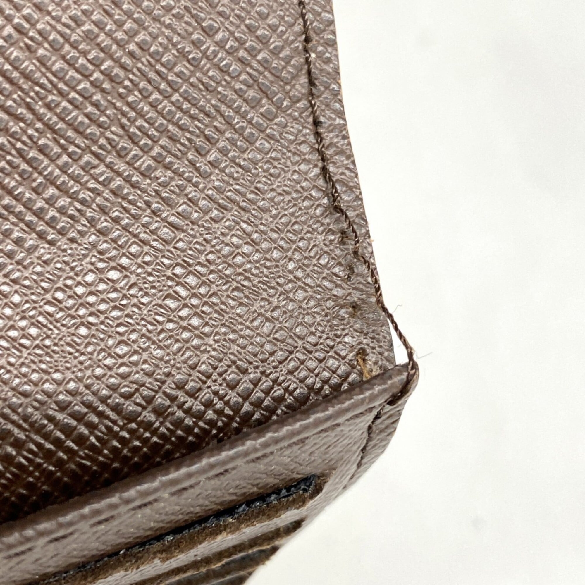 Louis Vuitton Ebene Long Wallet (Tri-Fold) (Pre-Owned)