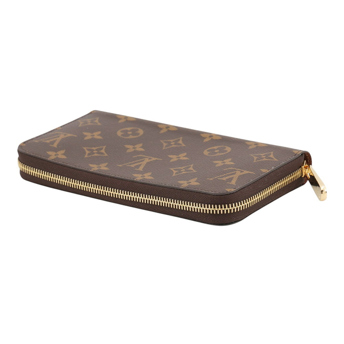 Louis Vuitton Monogram Brown Monogram Long Wallet (Bi-Fold) (Pre-Owned)