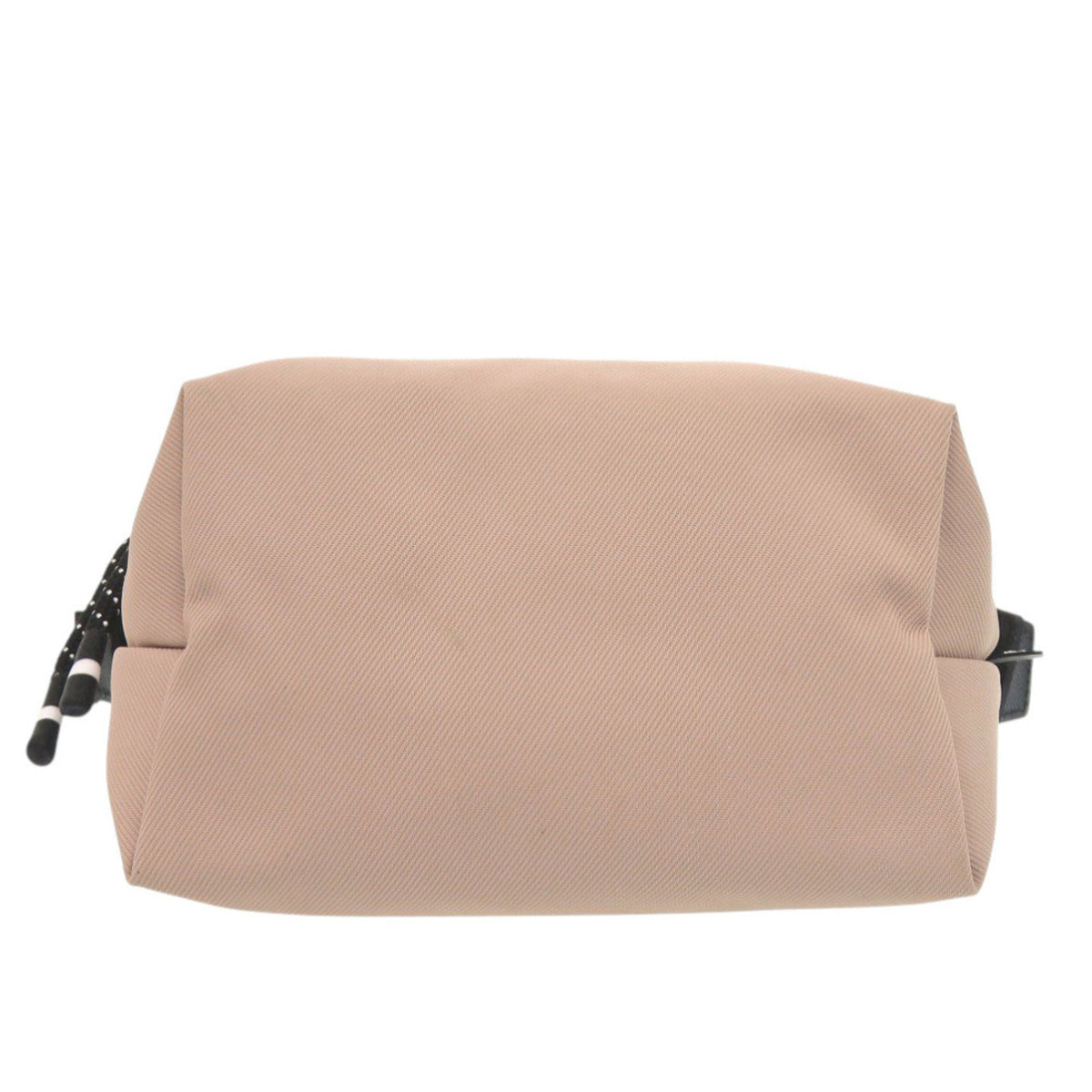 Longchamp Le Pliage Black Pink Nylon Canvas Leather Shoulder Bag (Pre-Owned)