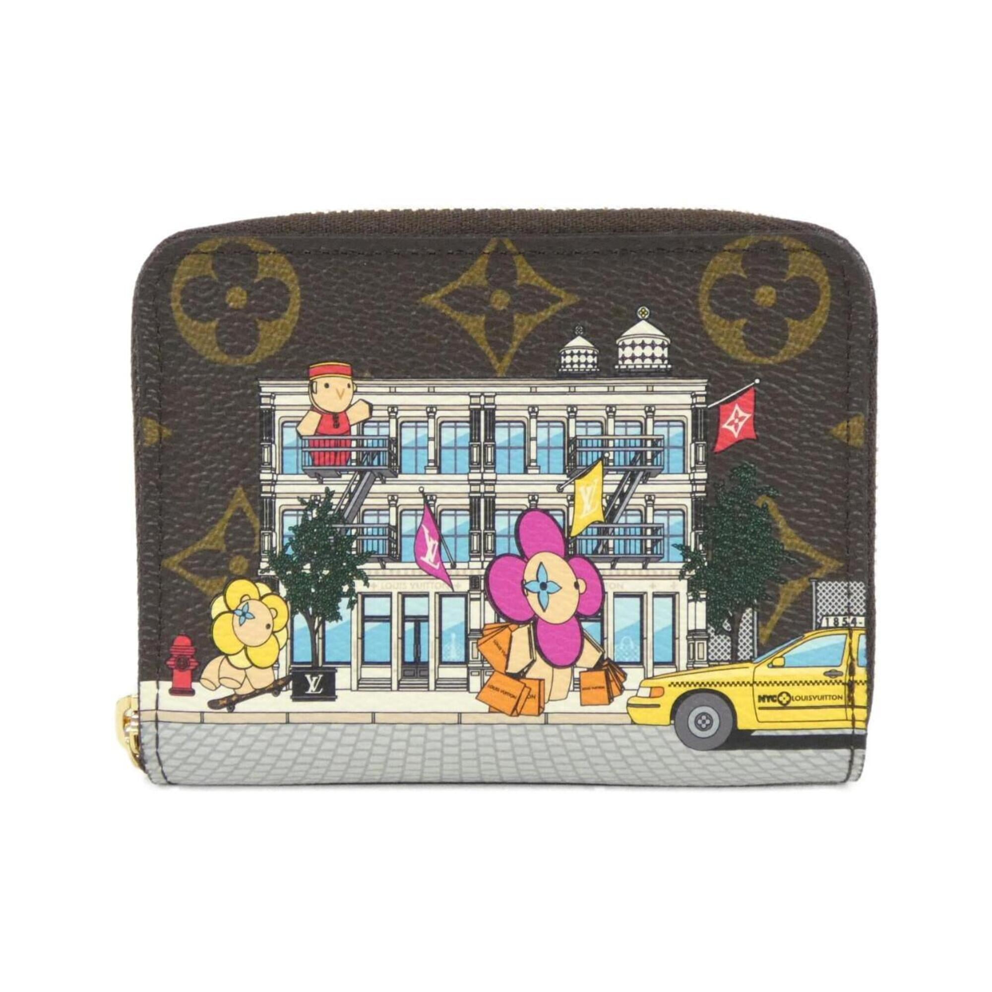 Louis Vuitton Brown Coated Canvas Coin Purse/Coin Case (Pre-Owned)