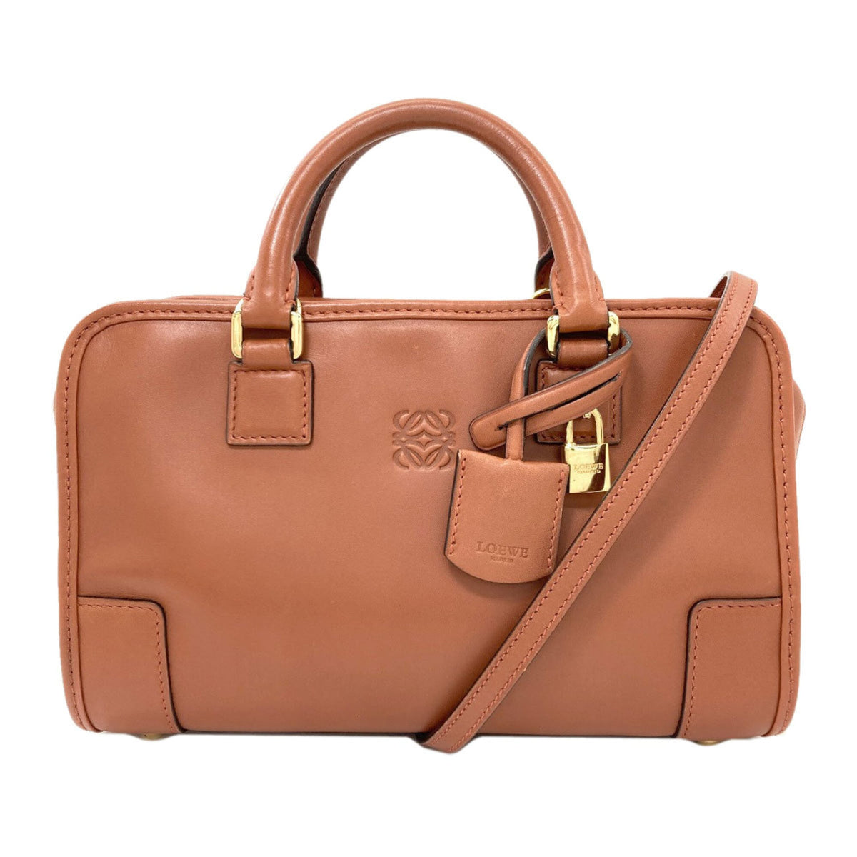 Loewe Brown Leather Handbag (Pre-Owned)
