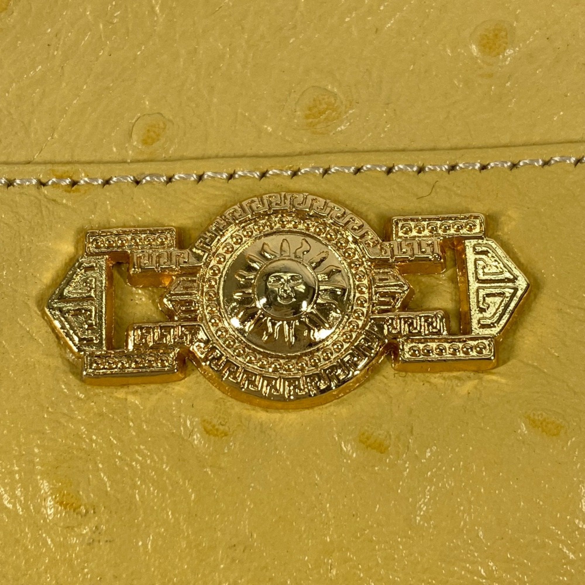 Versace Yellow Other Pouch (Pre-Owned)