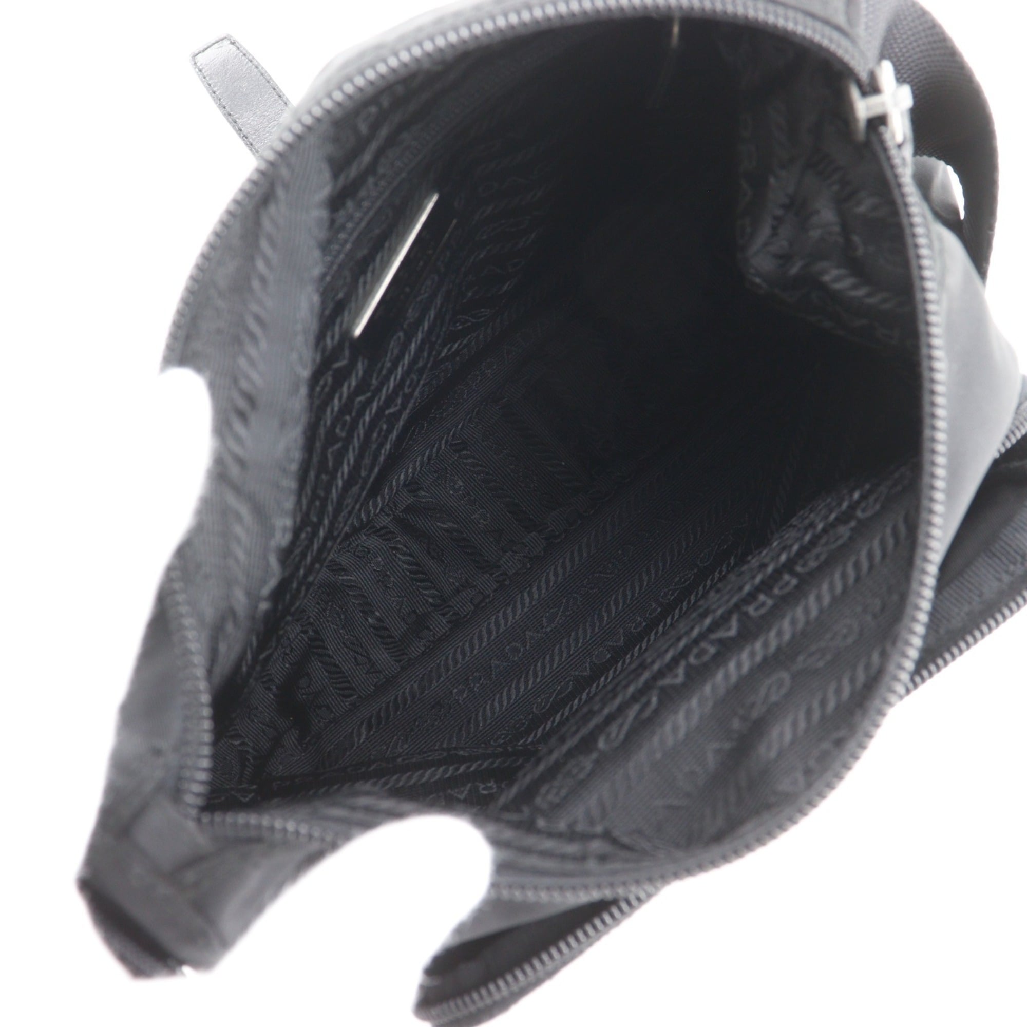 Prada Black Nylon Shoulder Bag (Pre-Owned)
