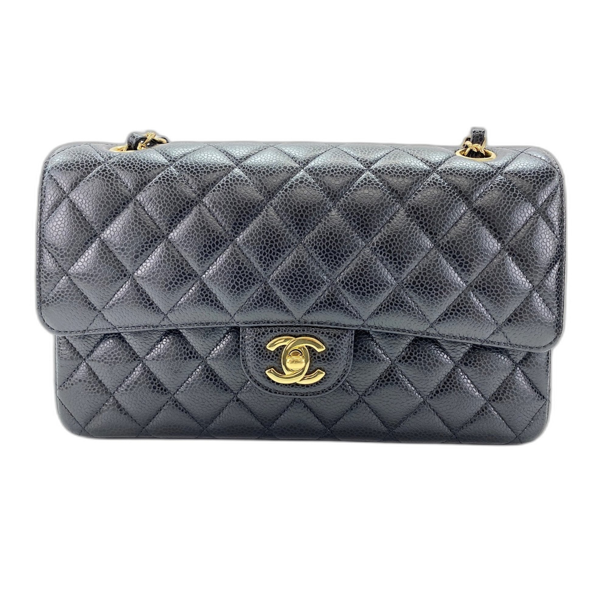 Chanel Matelasse Black Shoulder Bag (Pre-Owned)