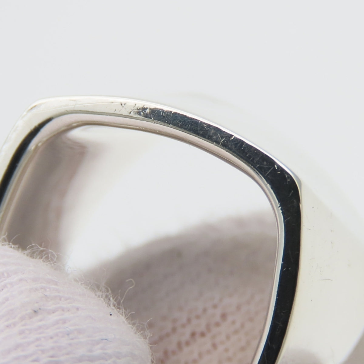 Tiffany Silver Silver 925 Band Ring (Pre-Owned)