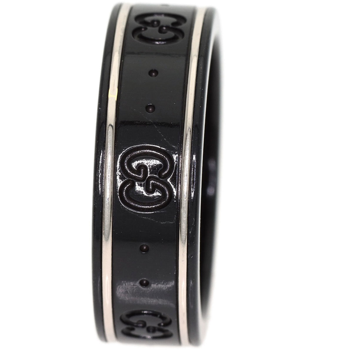 Gucci White Gold (18K) Band Ring (Pre-Owned)