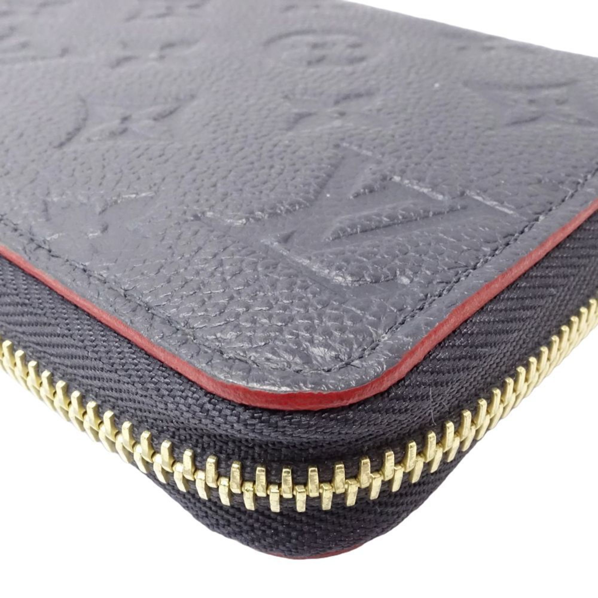 Louis Vuitton Marine Rouge Monogram Empreinte Long Wallet (Bi-Fold) (Pre-Owned)