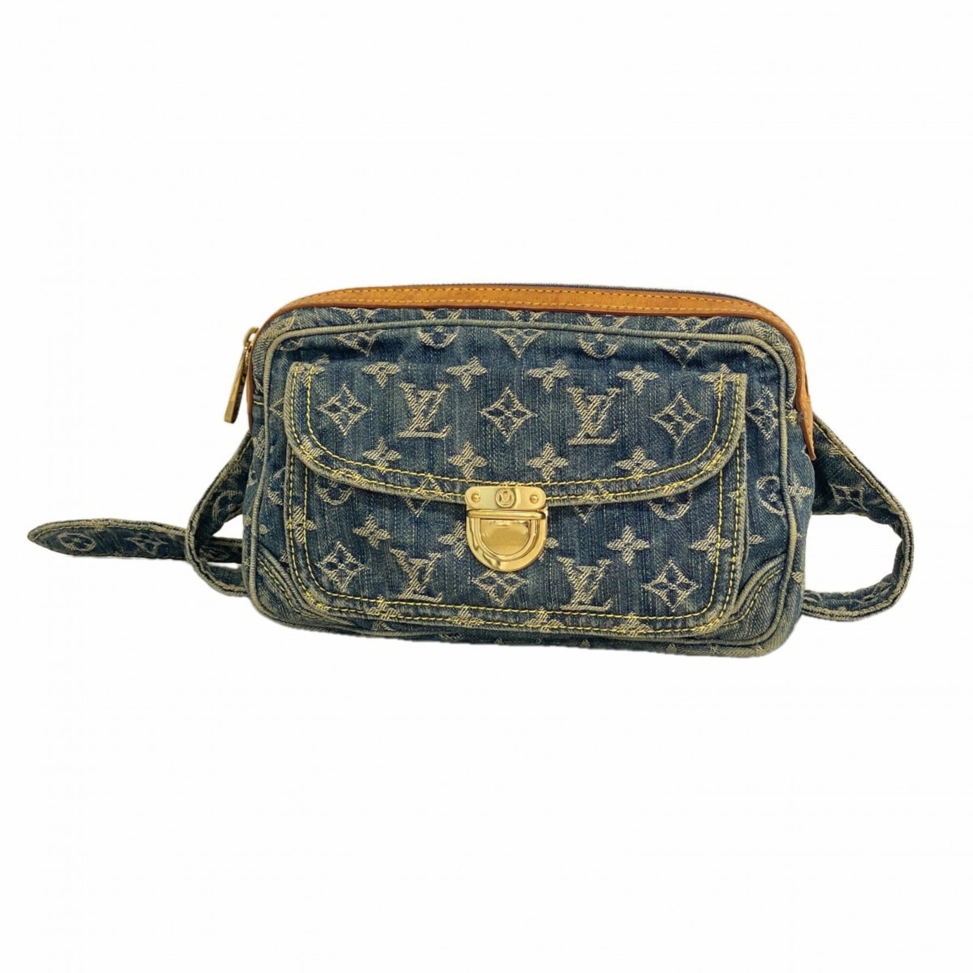 Louis Vuitton Blue Fanny Pack (Pre-Owned)