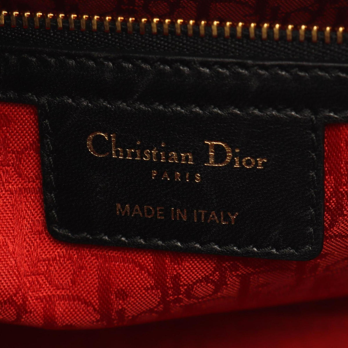 Christian Dior Black Leather Handbag (Pre-Owned)