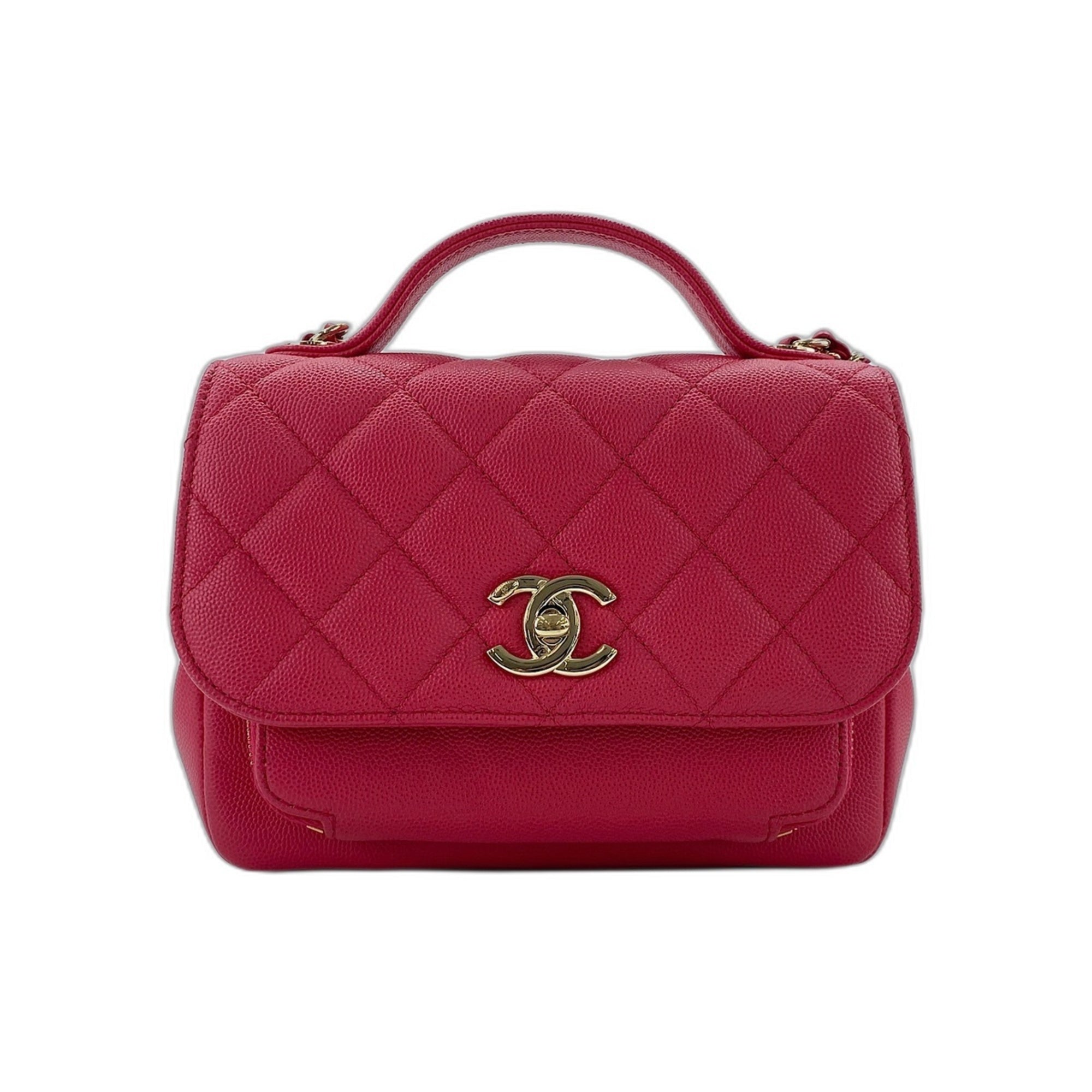Chanel Red Color Shoulder Bag (Pre-Owned)