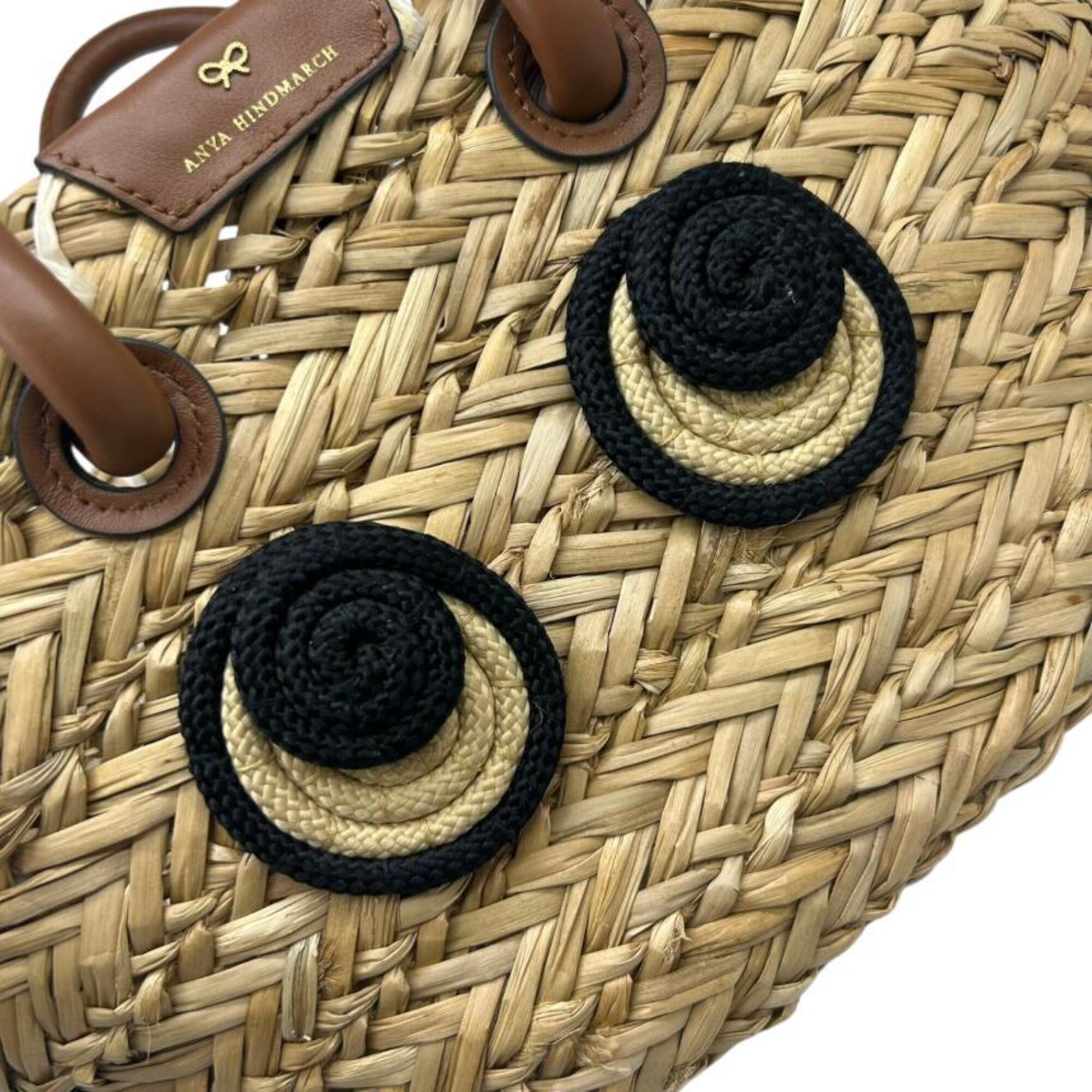 Anya Hindmarch Raffia Basket Handbag (Pre-Owned)