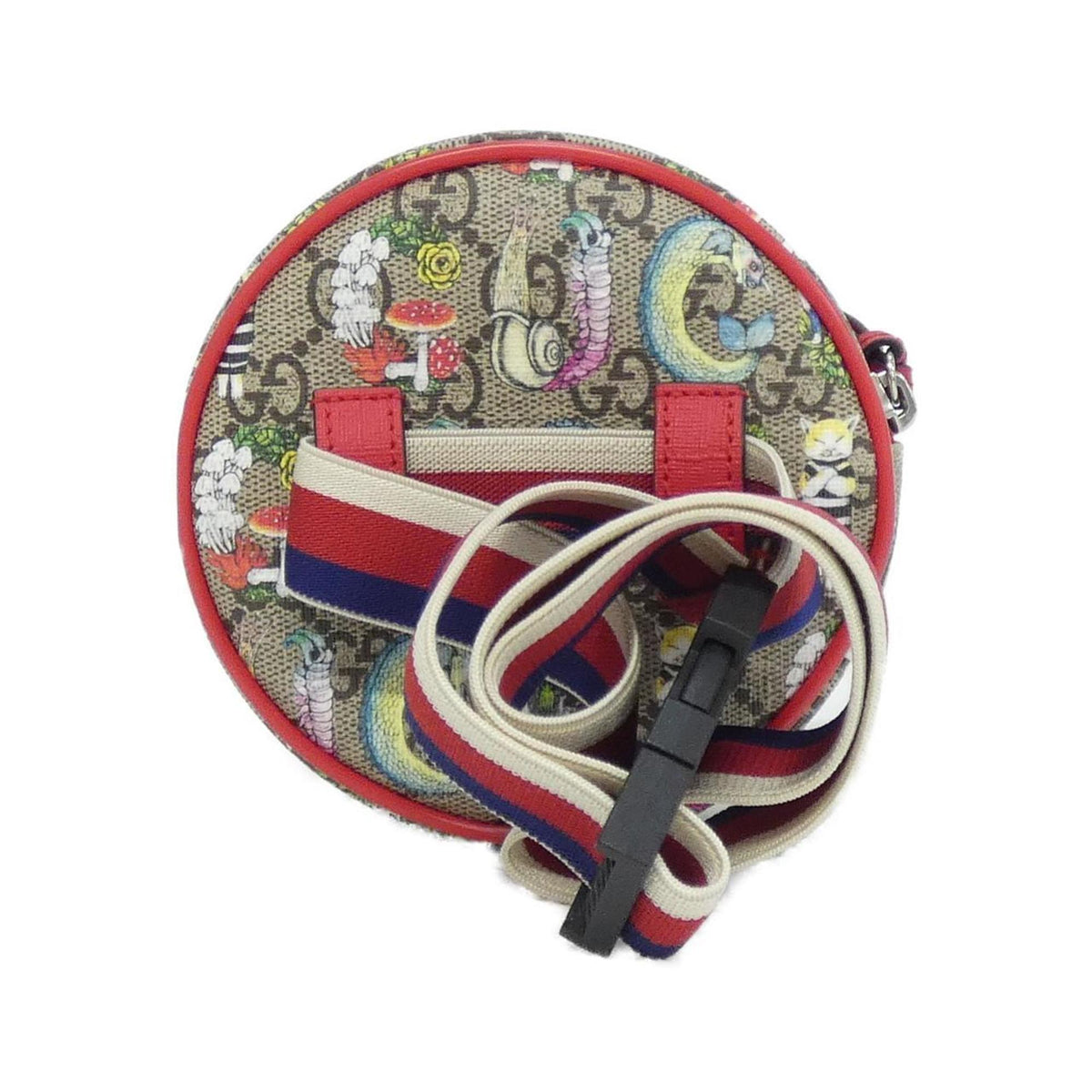 Gucci Beige Multi-Color Gg Supreme Fanny Pack (Pre-Owned)