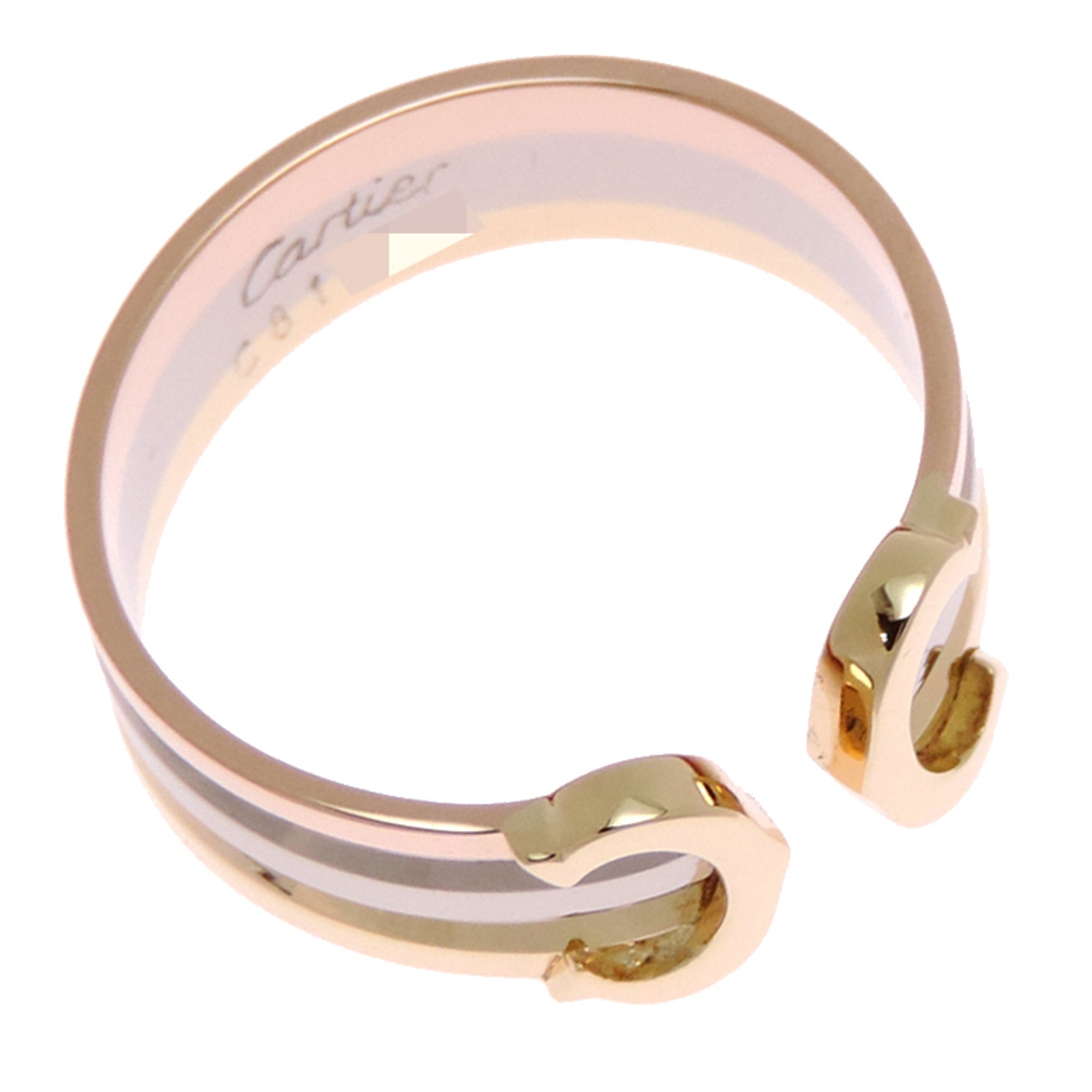 Cartier Yellow Gold (18K) Pink Gold (18K) White Gold (18K) Band Ring (Pre-Owned)