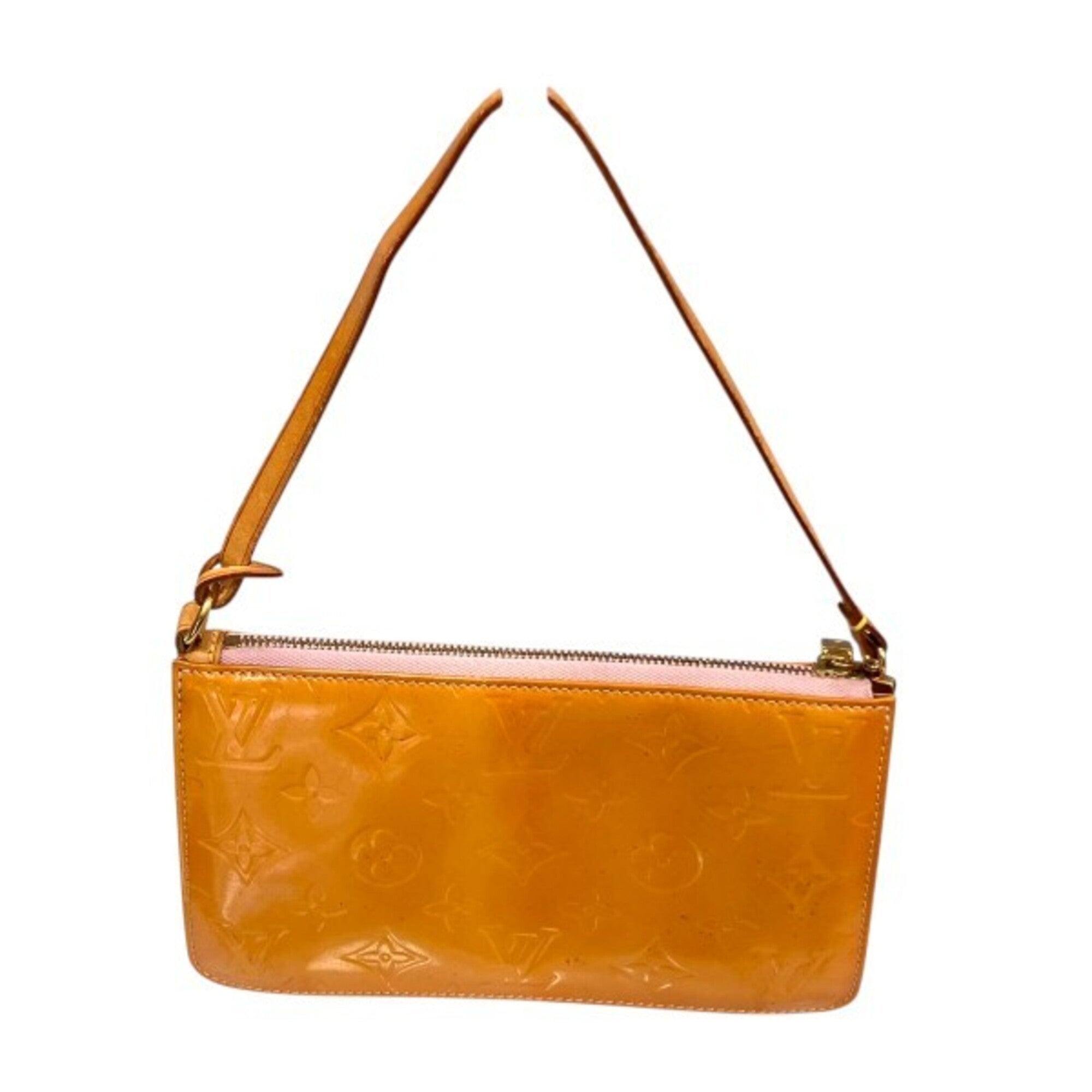 Louis Vuitton Beige Leather Handbag (Pre-Owned)