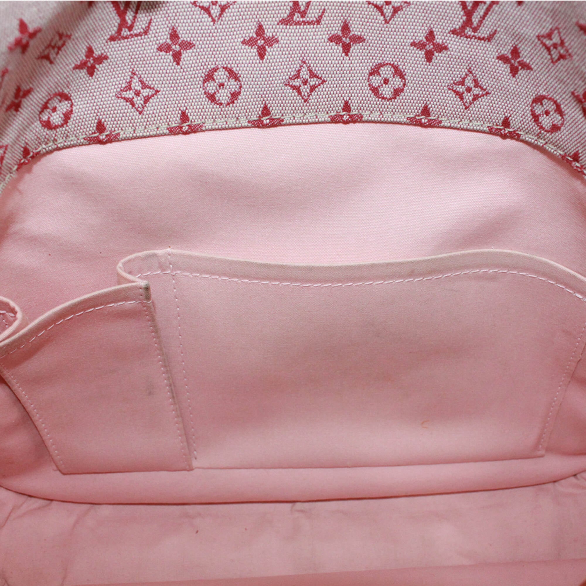 Louis Vuitton Cerise Red Color Monogram Mini Shoulder Bag (Pre-Owned)