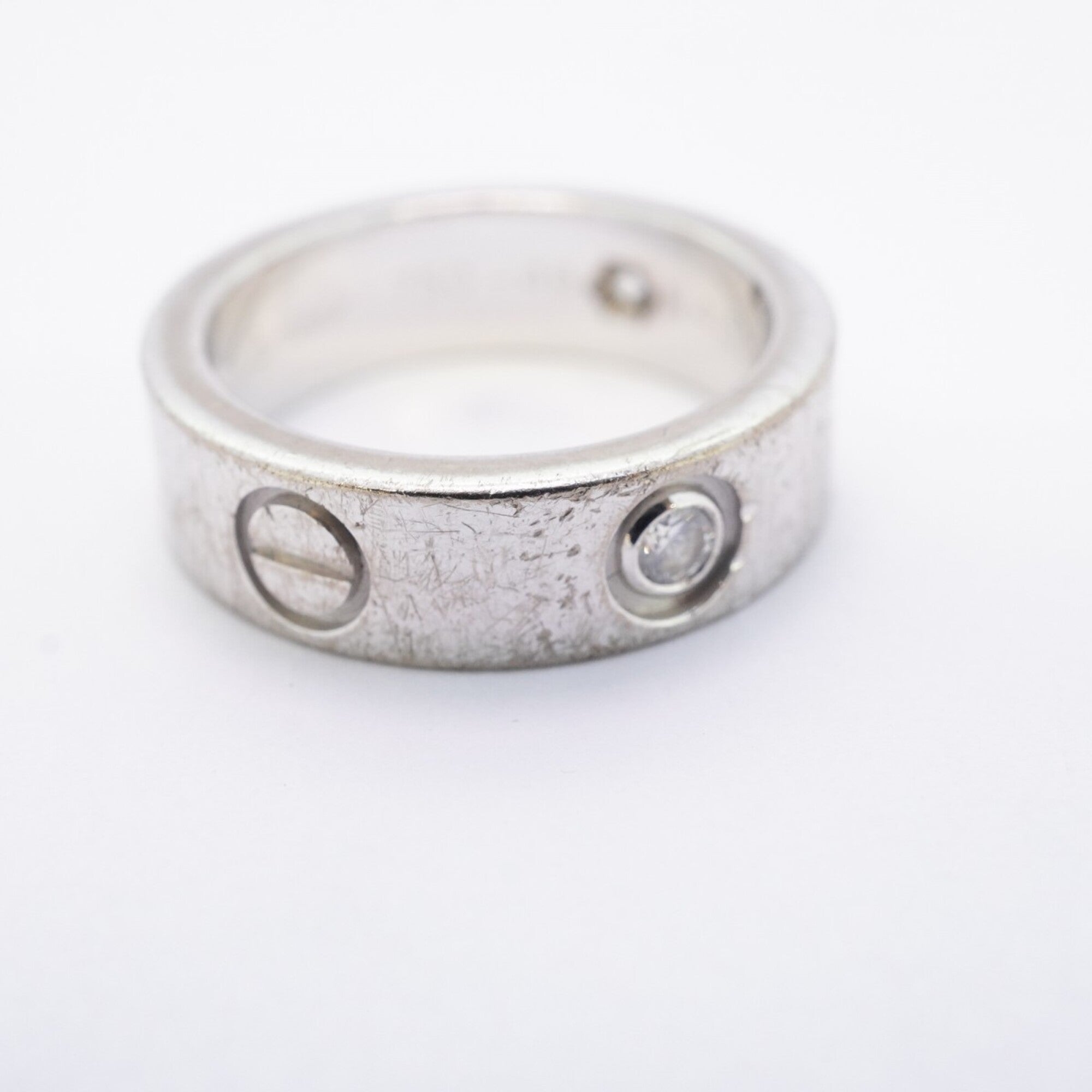 Cartier White Gold (18K) Band Ring (Pre-Owned)