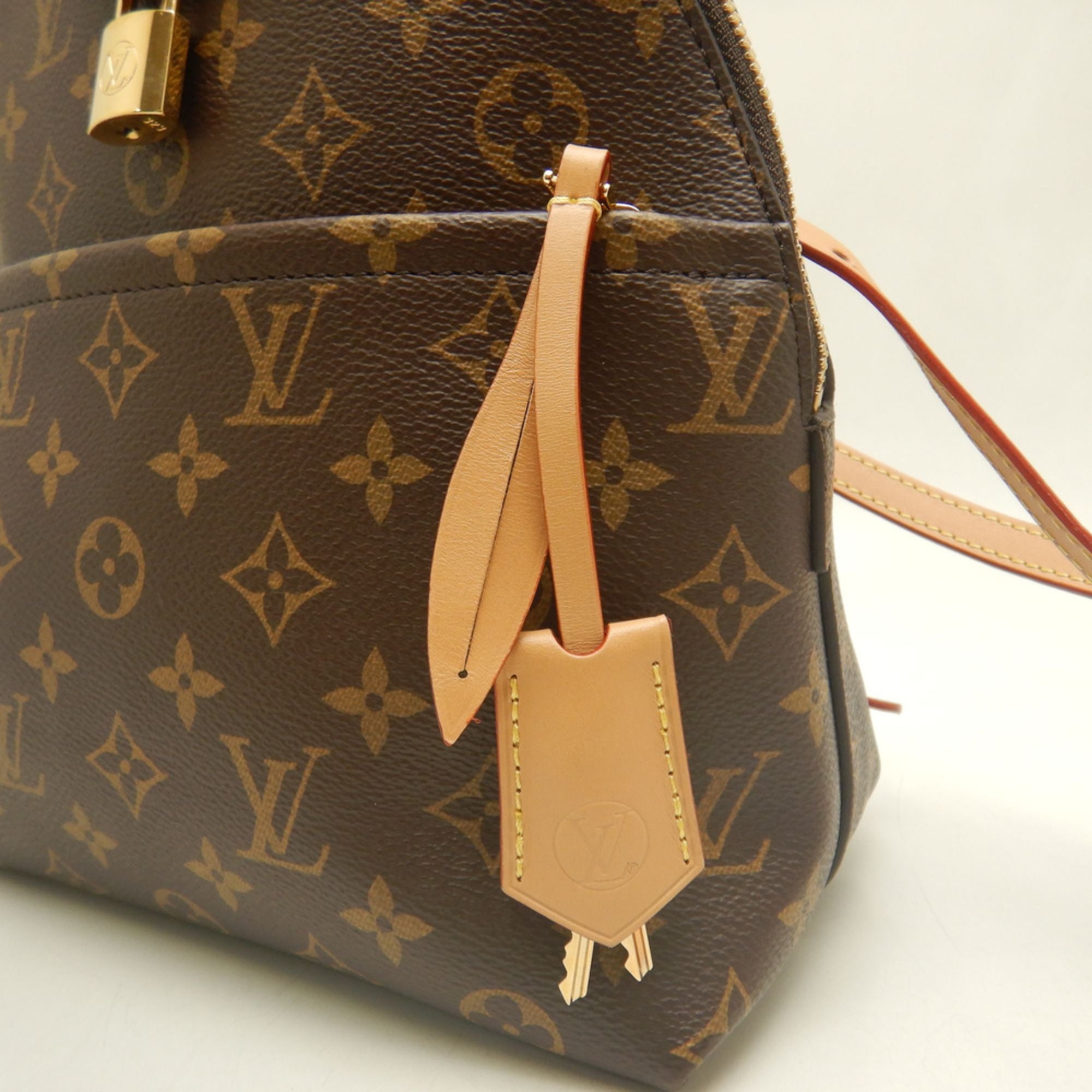 Louis Vuitton Brown Monogram Canvas Backpack (Pre-Owned)