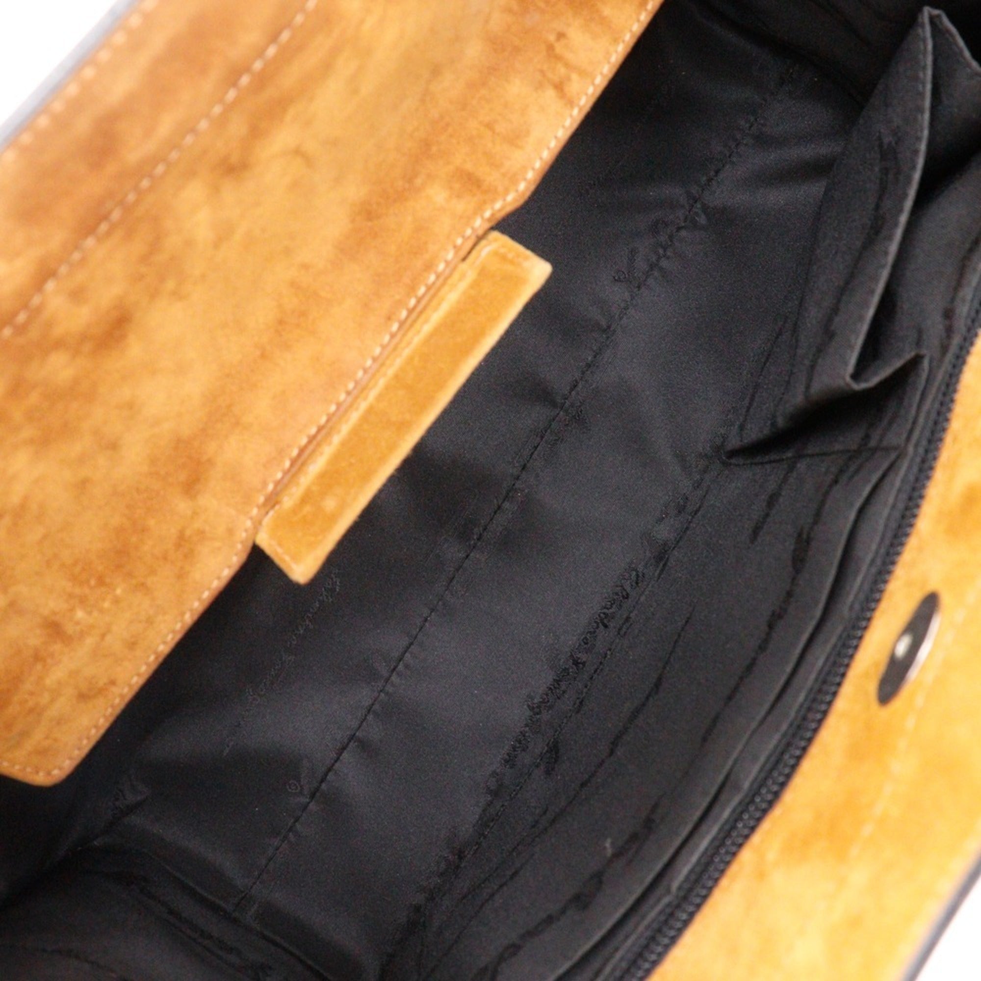 Salvatore Ferragamo Black Leather Tote Bag (Pre-Owned)