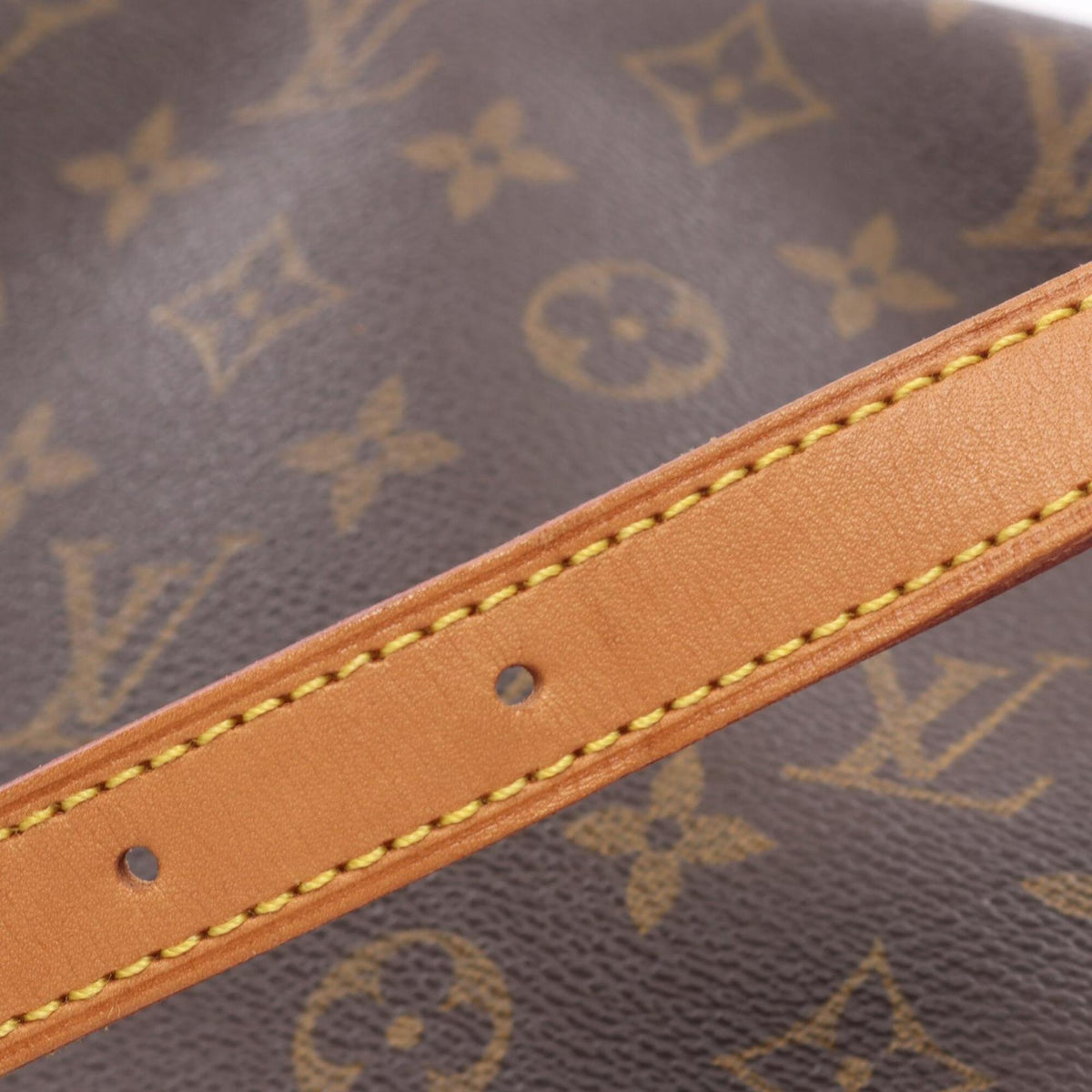 Louis Vuitton Brown Monogram Monogram Leather Handbag Shoulder Bag (Pre-Owned)