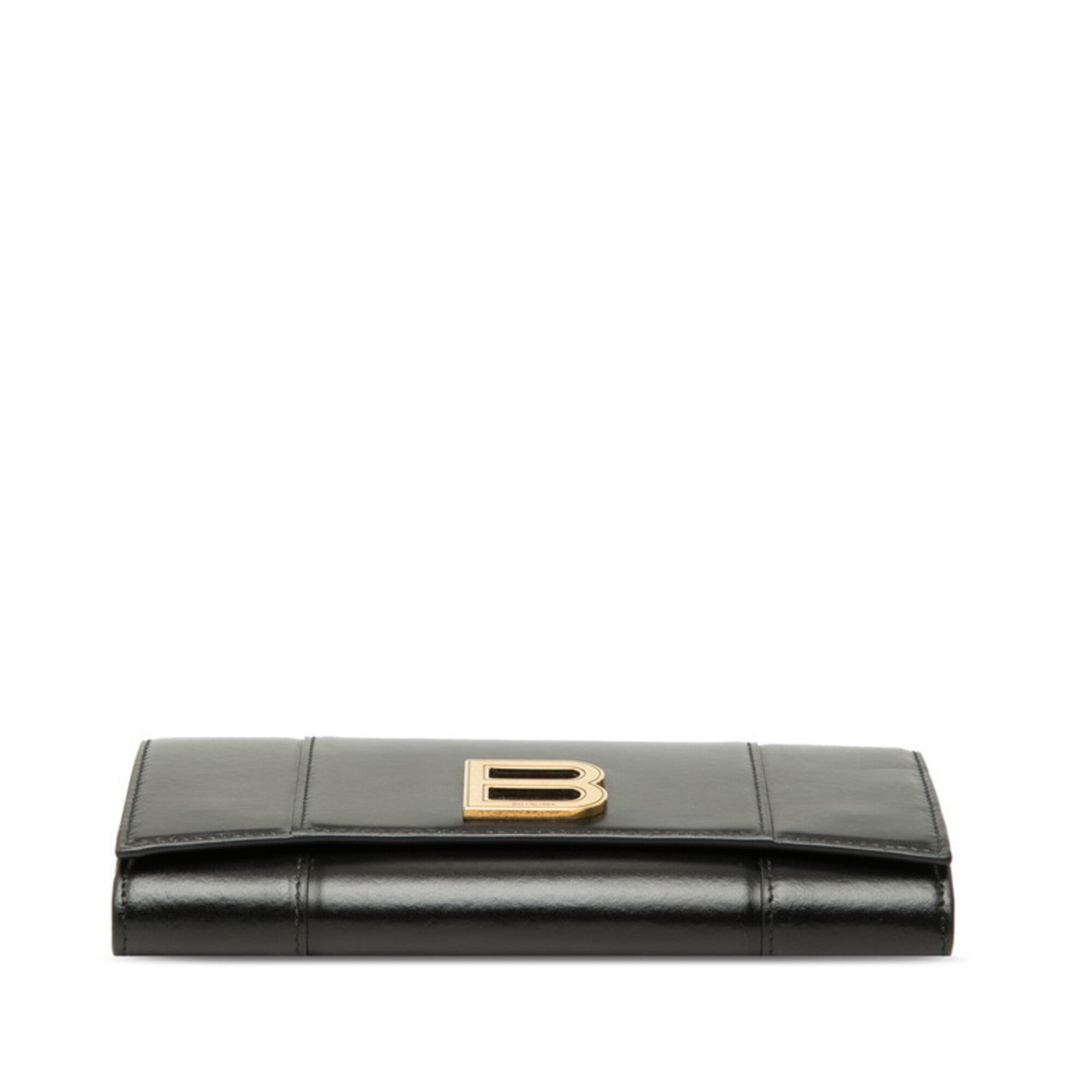 Balenciaga Black Leather Shoulder Bag (Pre-Owned)