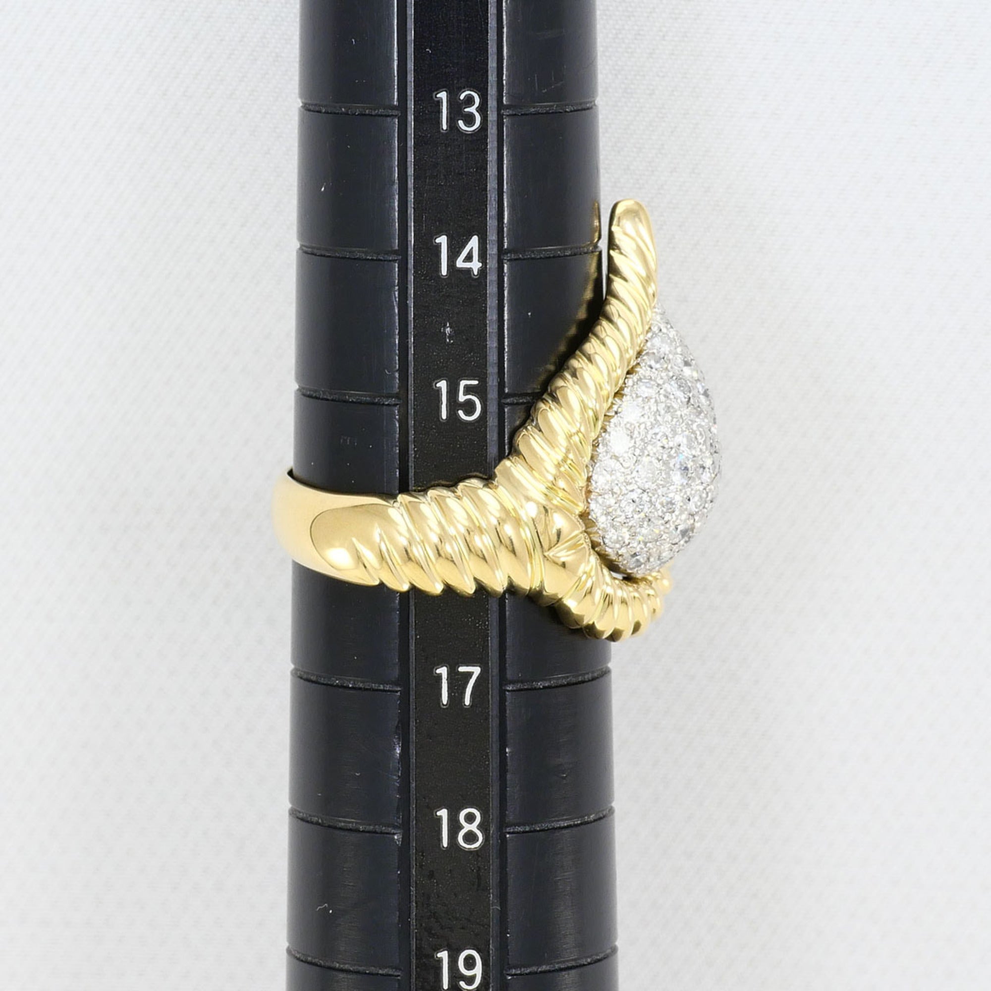 Unbranded Platinum Yellow Gold Yellow Gold (18K) Platinum 900 Band Ring (Pre-Owned)