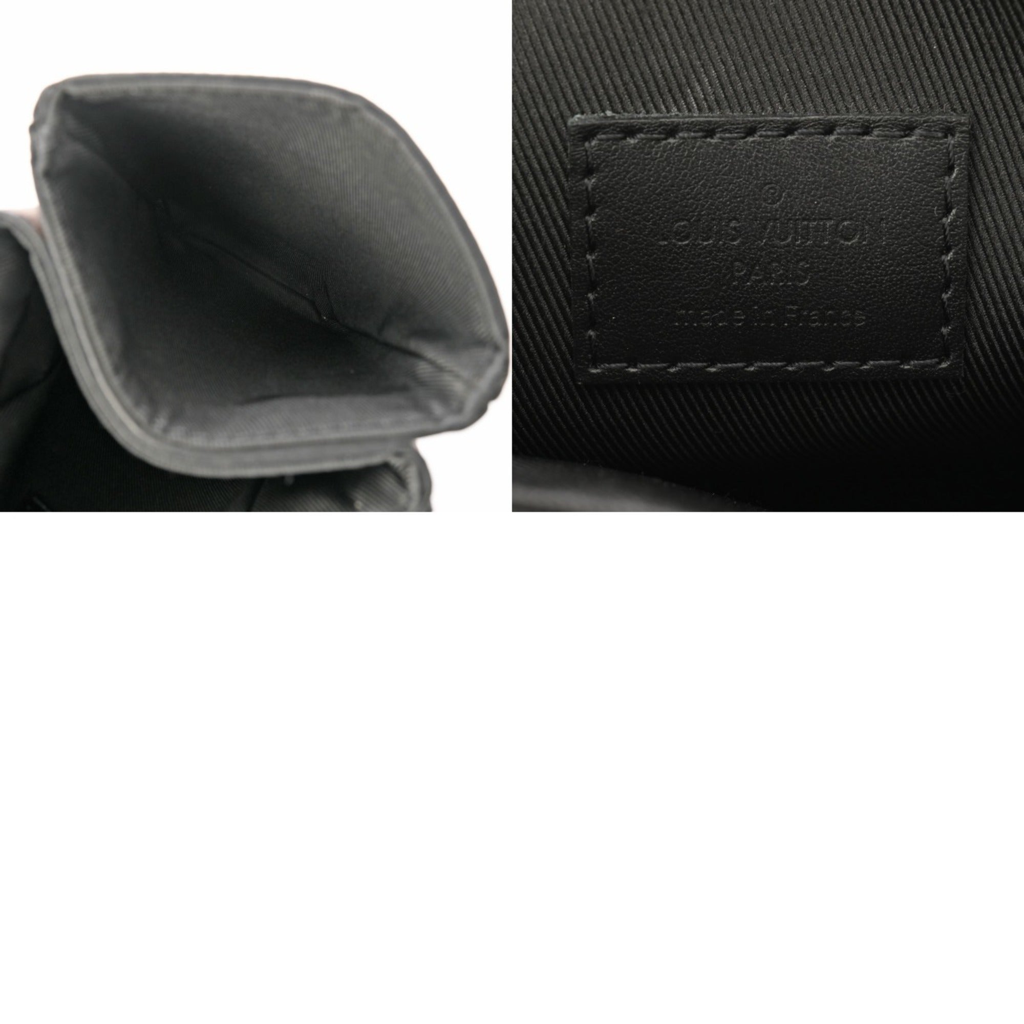 Louis Vuitton Black Brown Monogram Shoulder Bag (Pre-Owned)
