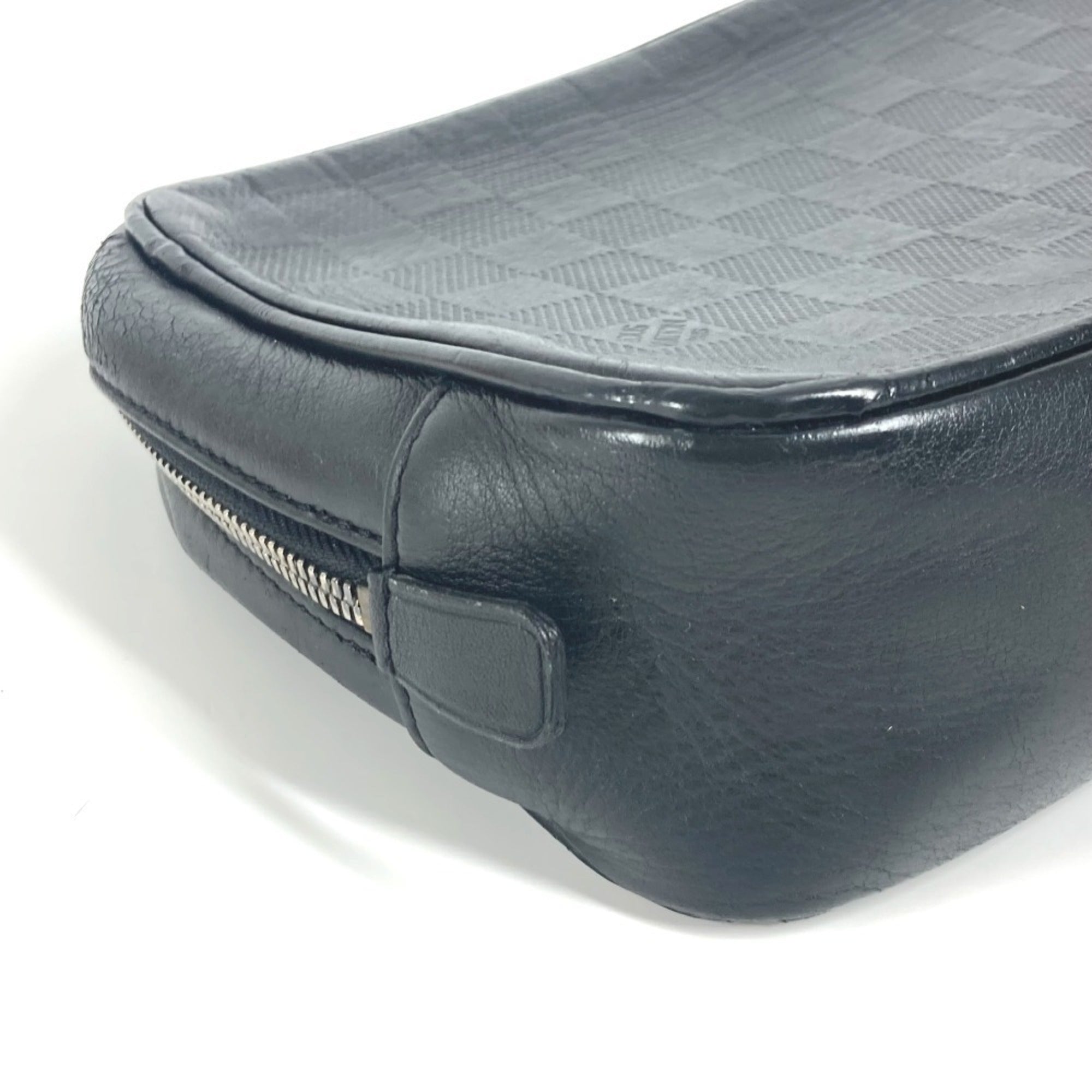 Louis Vuitton Damier Infini Black Onyx Damier Infini Clutch Bag (Pre-Owned)