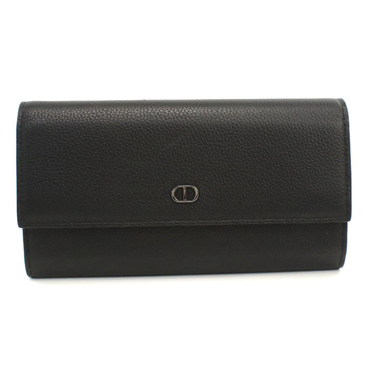 Christian Dior Black Long Wallet (Bi-Fold) (Pre-Owned)