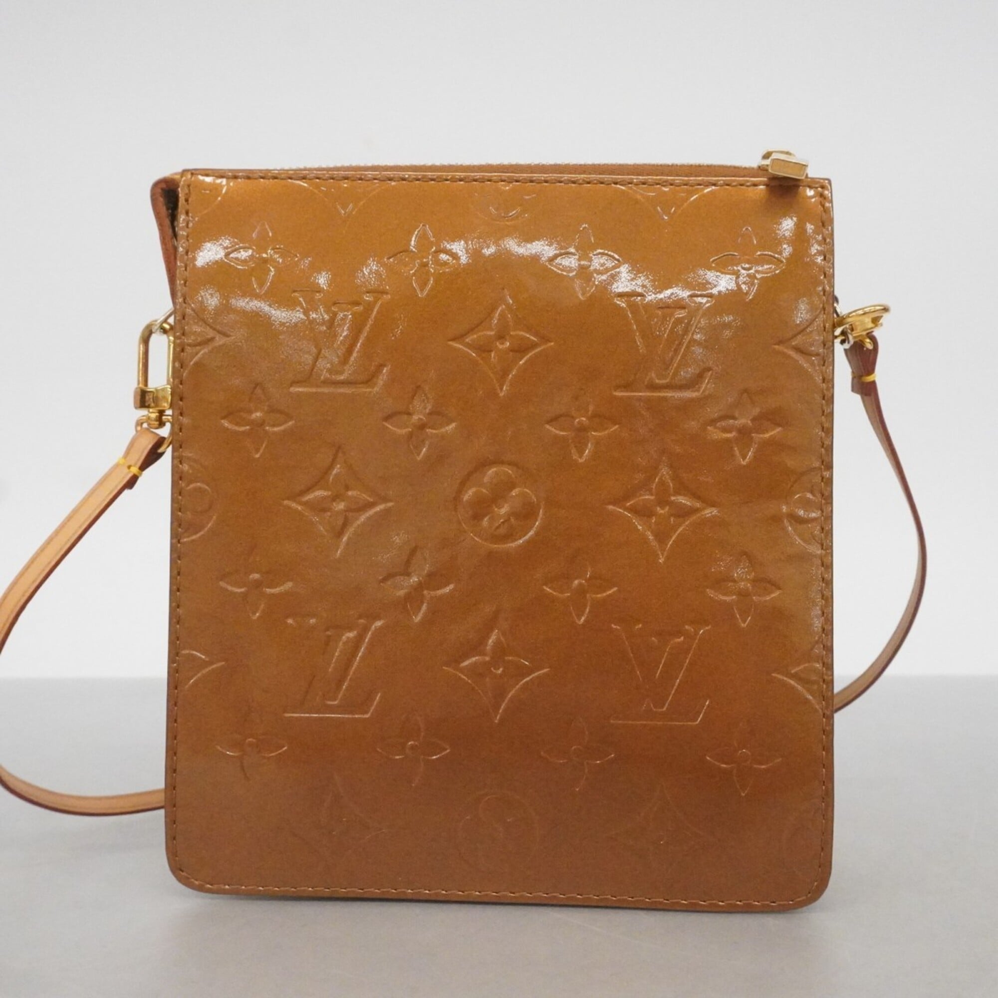 Louis Vuitton Bronze Handbag (Pre-Owned)