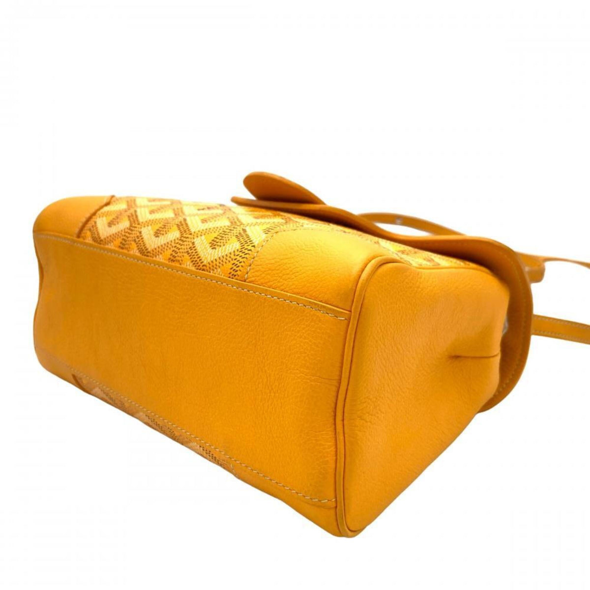 Goyard Yellow Leather Shoulder Bag (Pre-Owned)