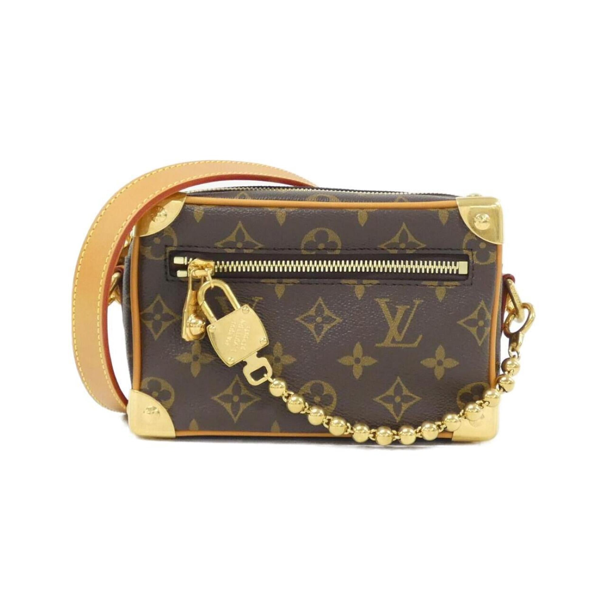 Louis Vuitton Brown Coated Canvas Shoulder Bag (Pre-Owned)