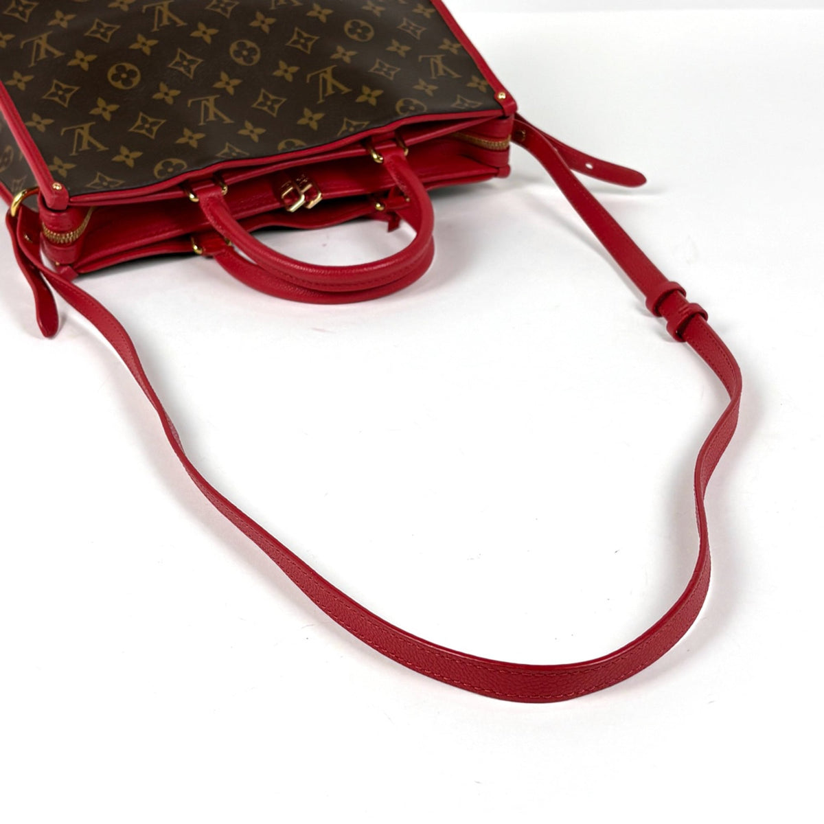 Louis Vuitton Monogram Red Color Rouge Monogram Handbag (Pre-Owned)