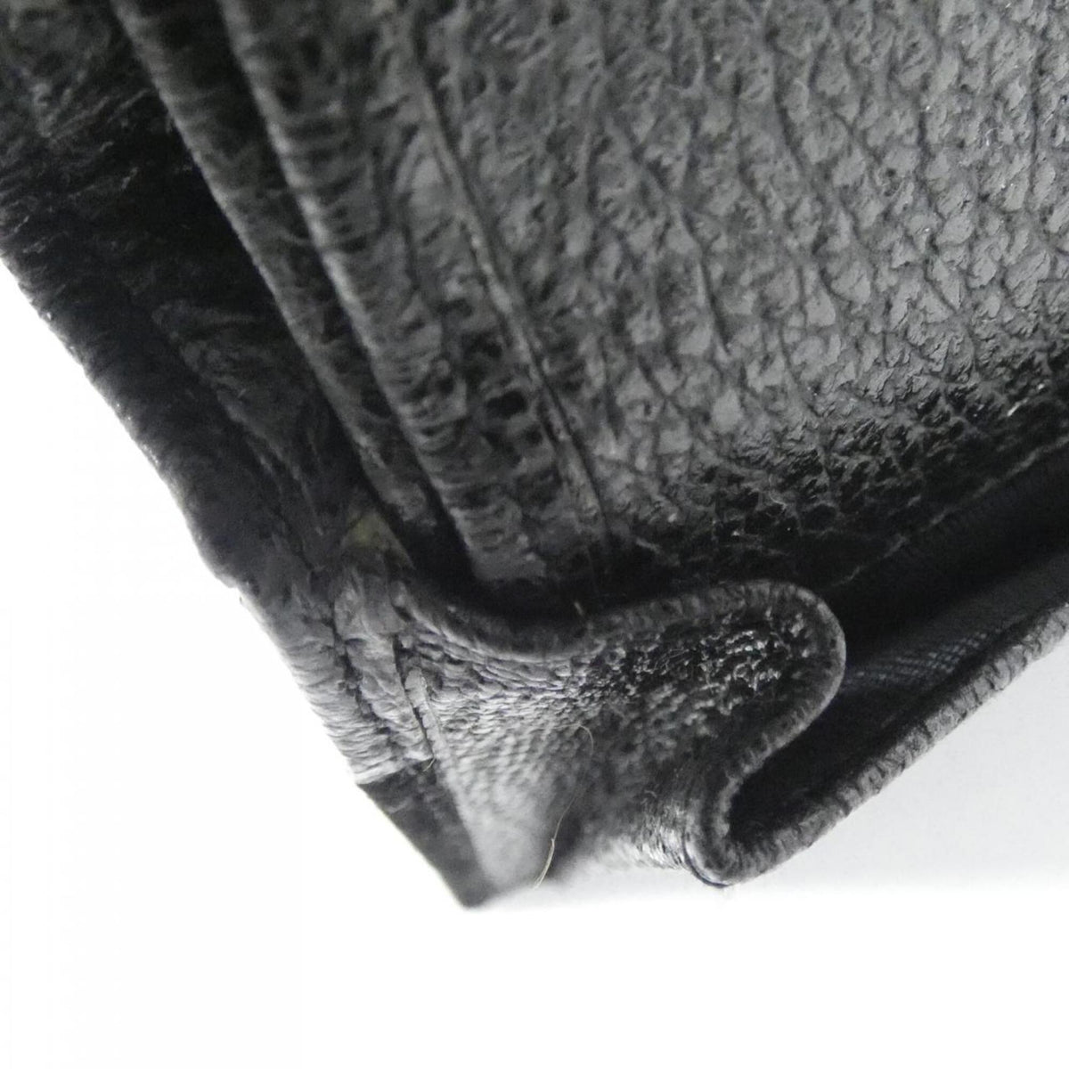 Gucci Black Leather Suede Wallet (Bi-Fold) (Pre-Owned)