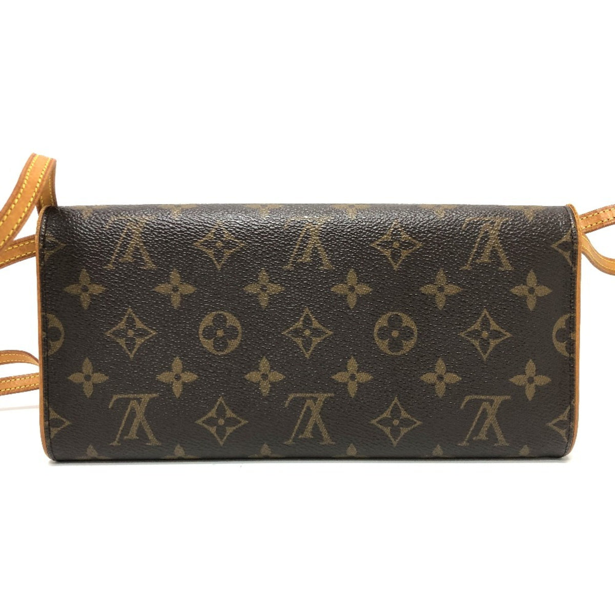 Louis Vuitton Monogram Brown Monogram Pochette Shoulder Bag (Pre-Owned)