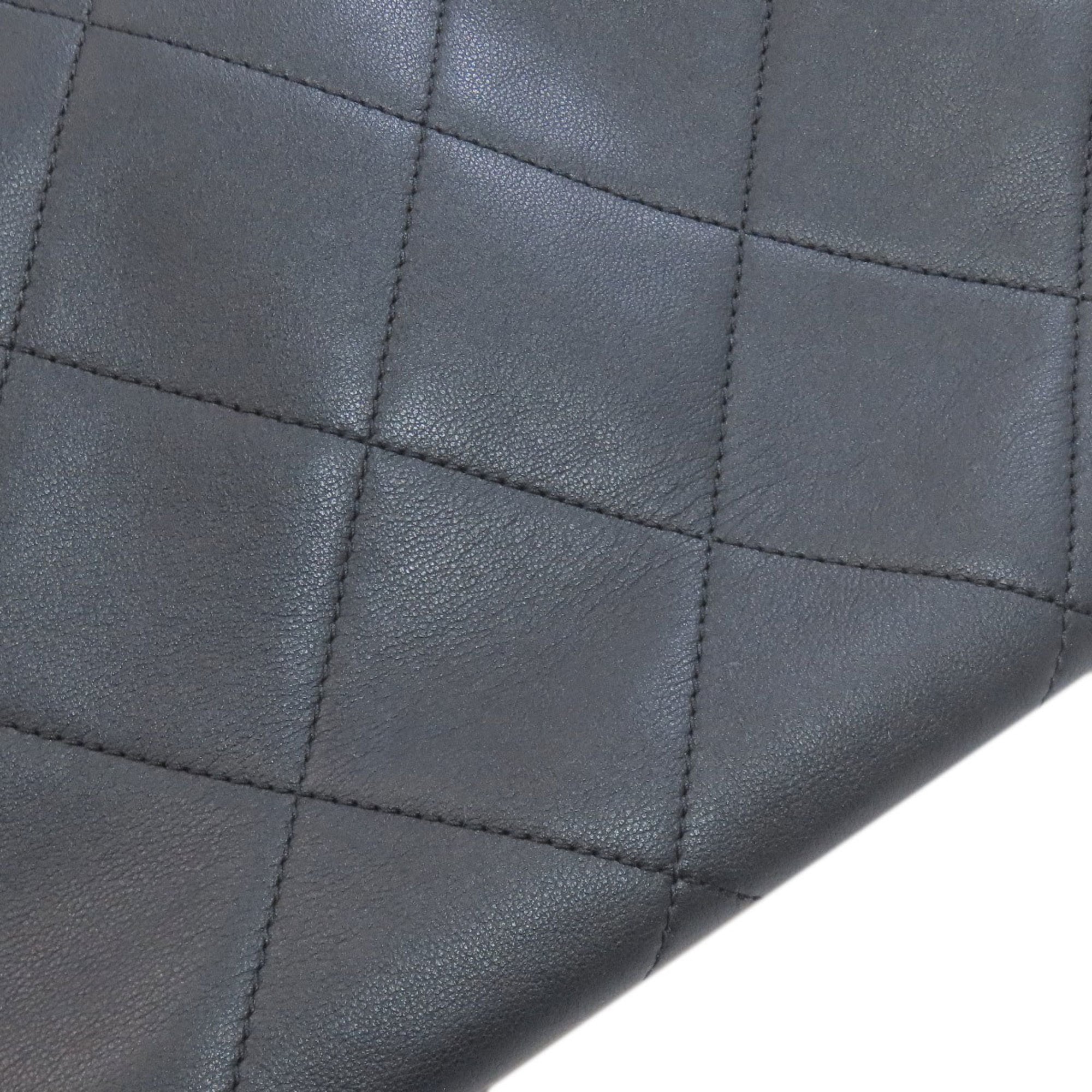 Chanel Black Leather Tote Bag (Pre-Owned)