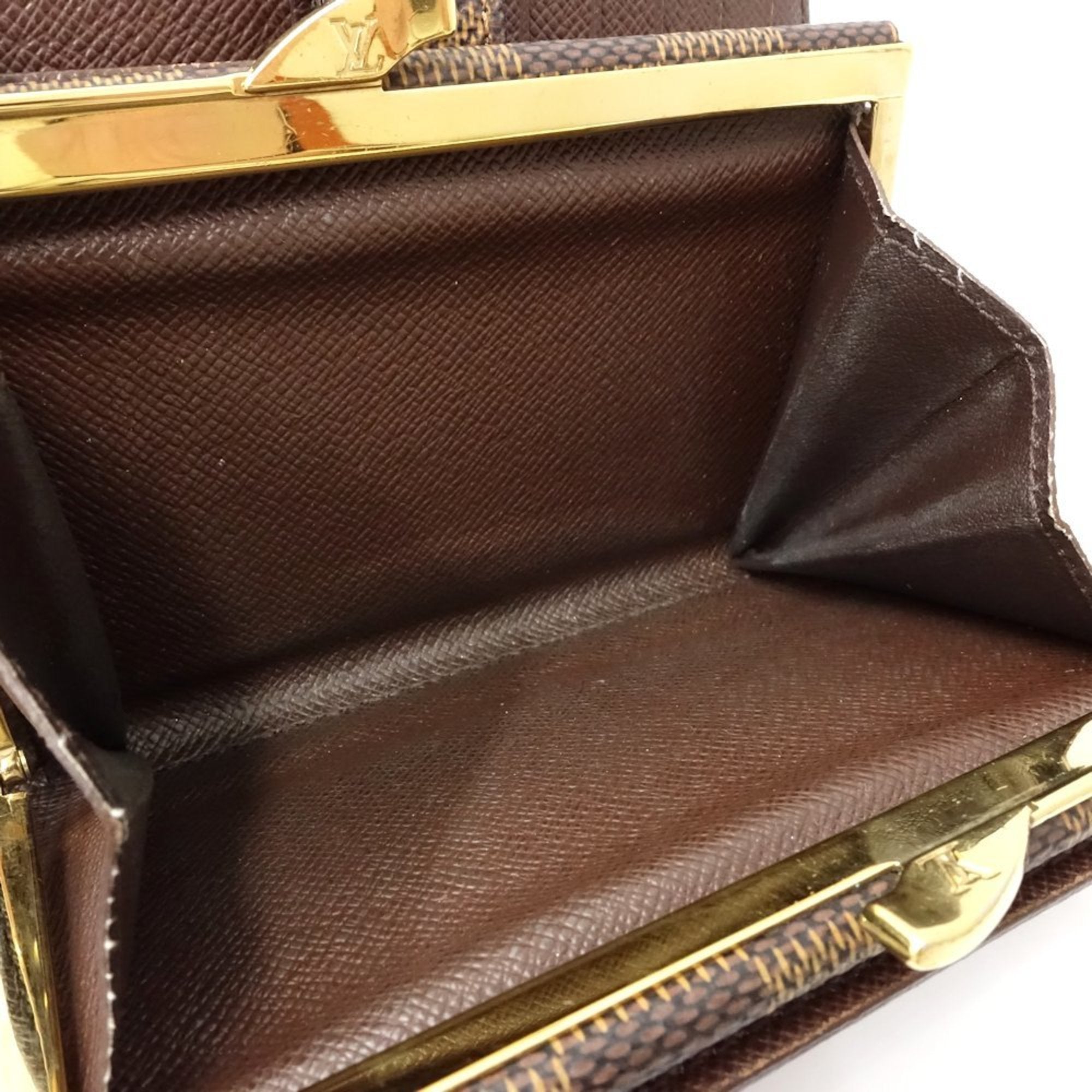 Louis Vuitton Damier Ebene Canvas Wallet (Bi-Fold) (Pre-Owned)