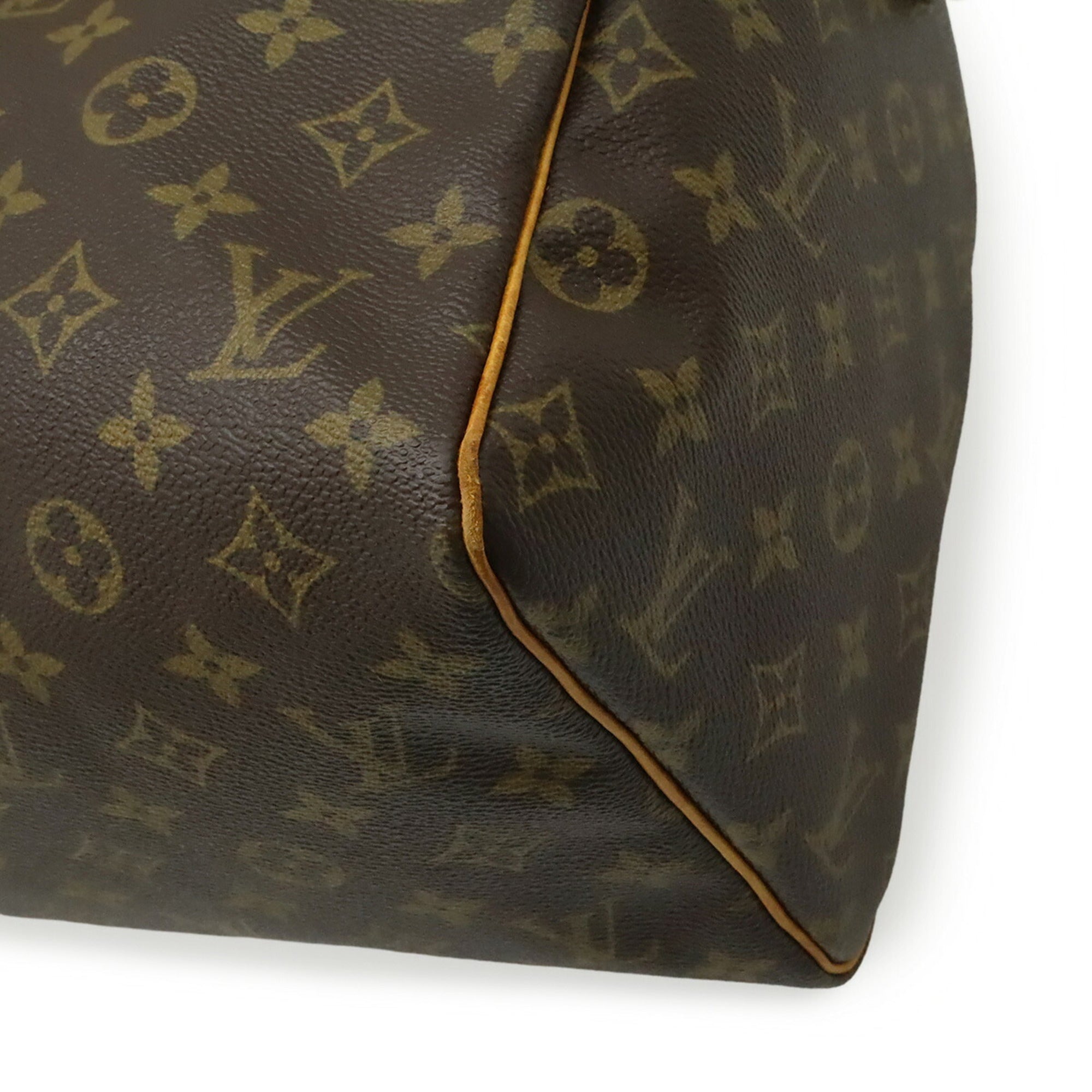 Louis Vuitton Brown Monogram Canvas Pvc Coated Canvas Handbag (Pre-Owned)
