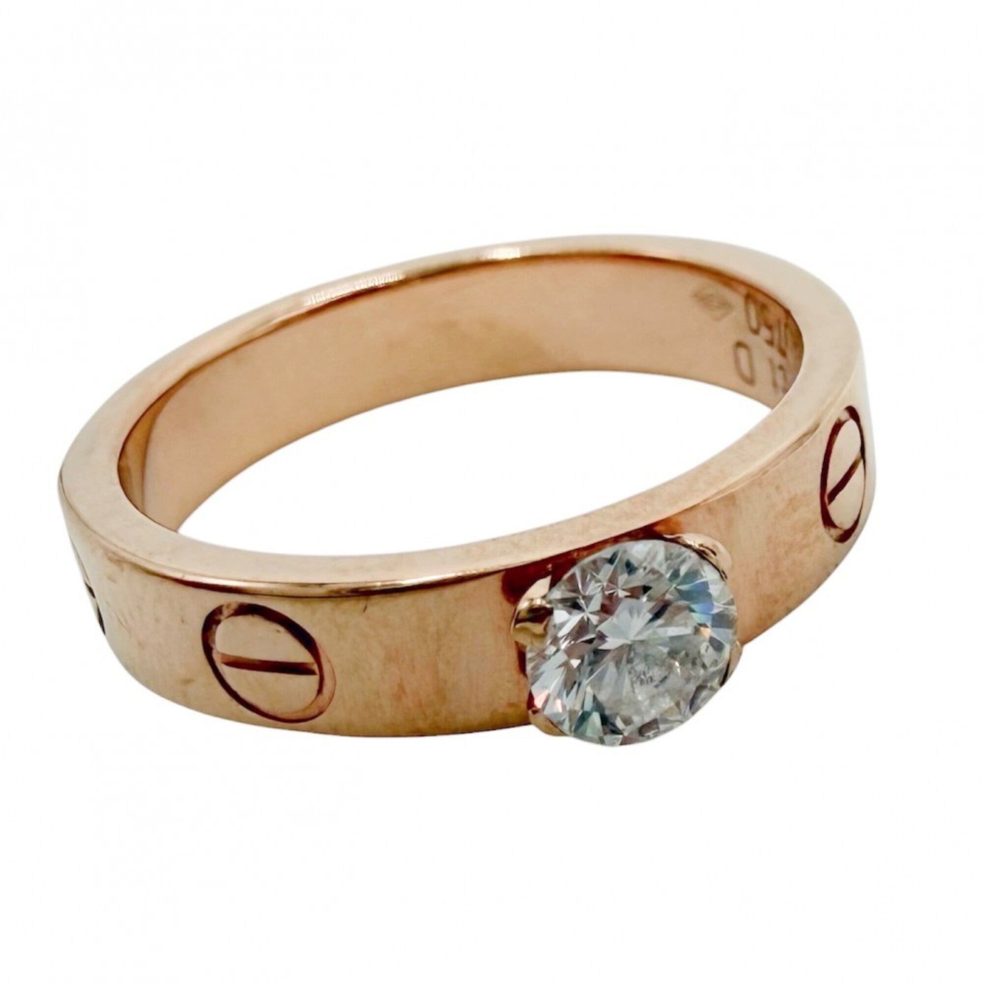 Cartier Pink Gold (18K) Band Ring (Pre-Owned)