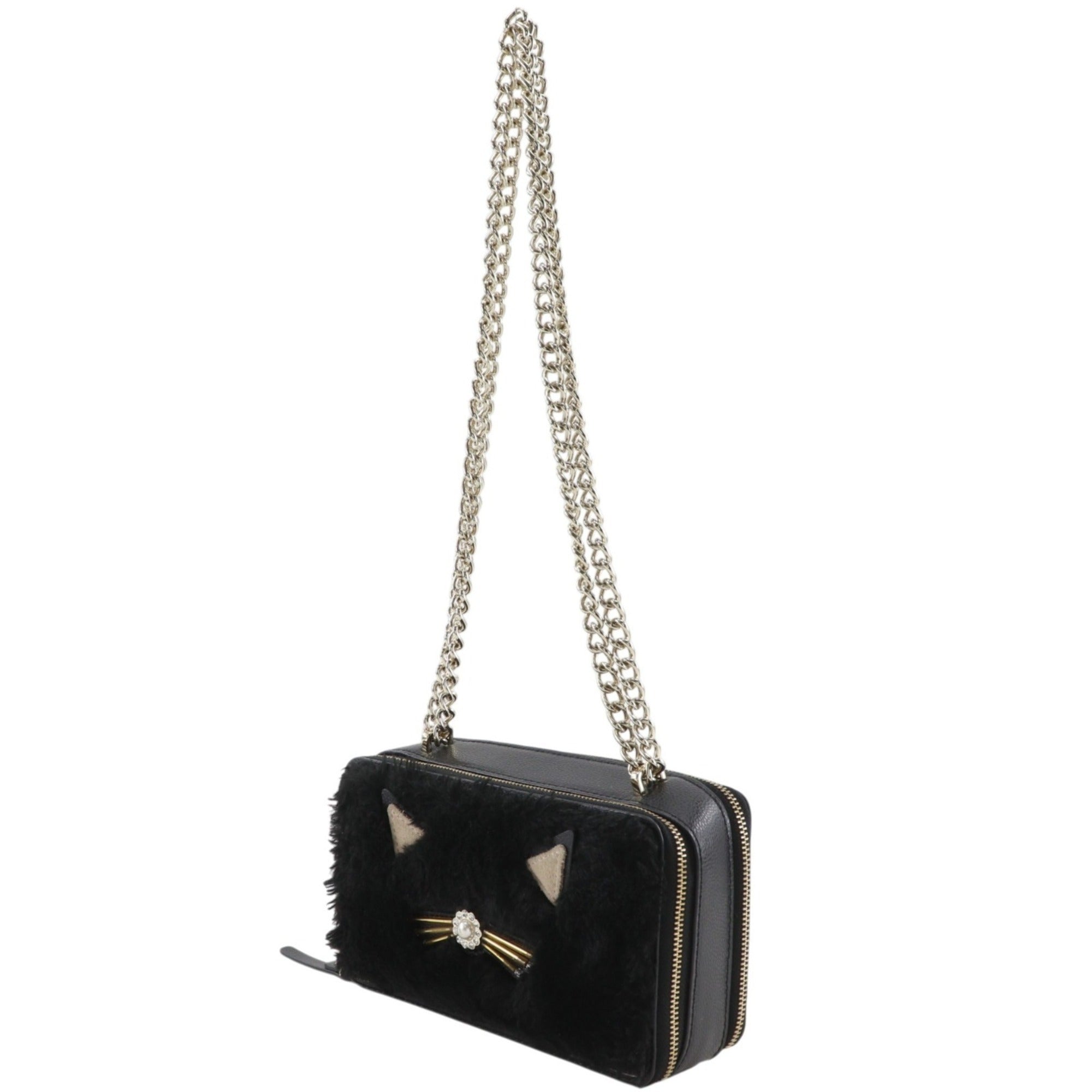 Kate Spade Black Leather Shoulder Bag (Pre-Owned)