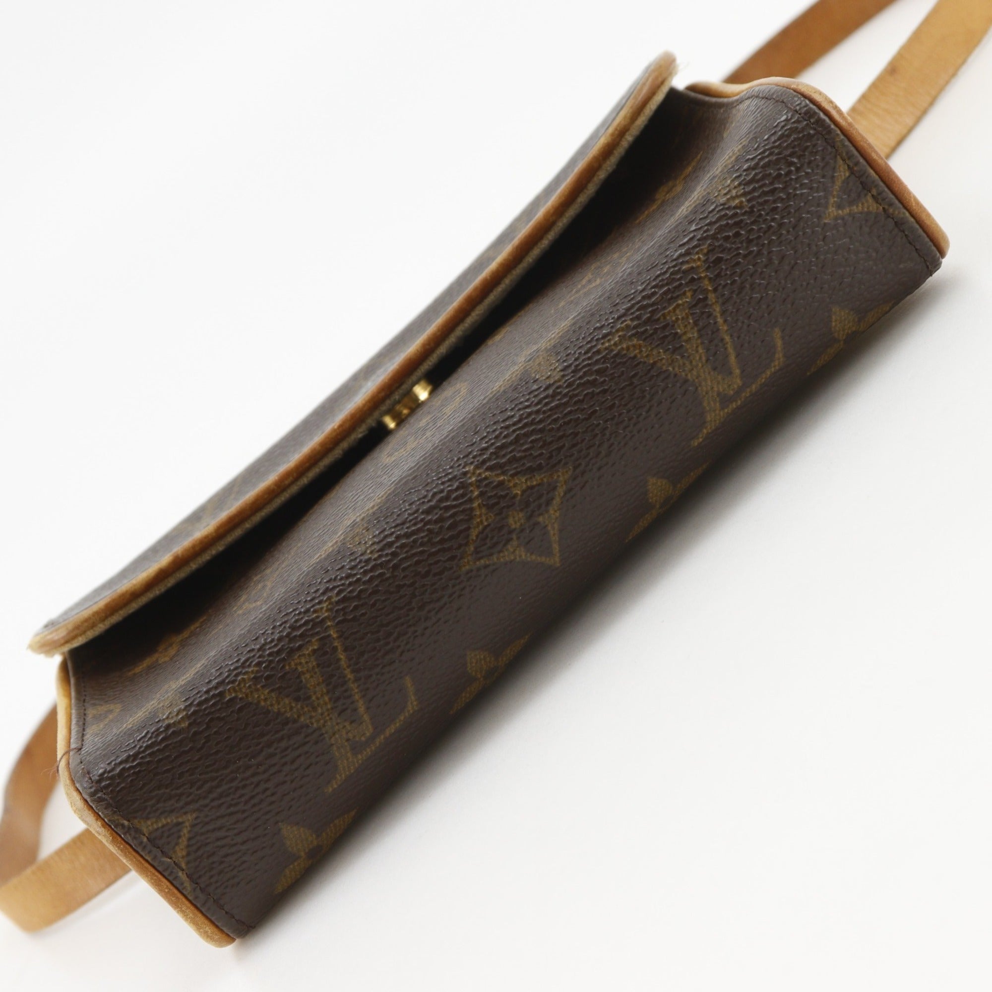 Louis Vuitton Brown Monogram Canvas Fanny Pack Pochette Pouch (Pre-Owned)