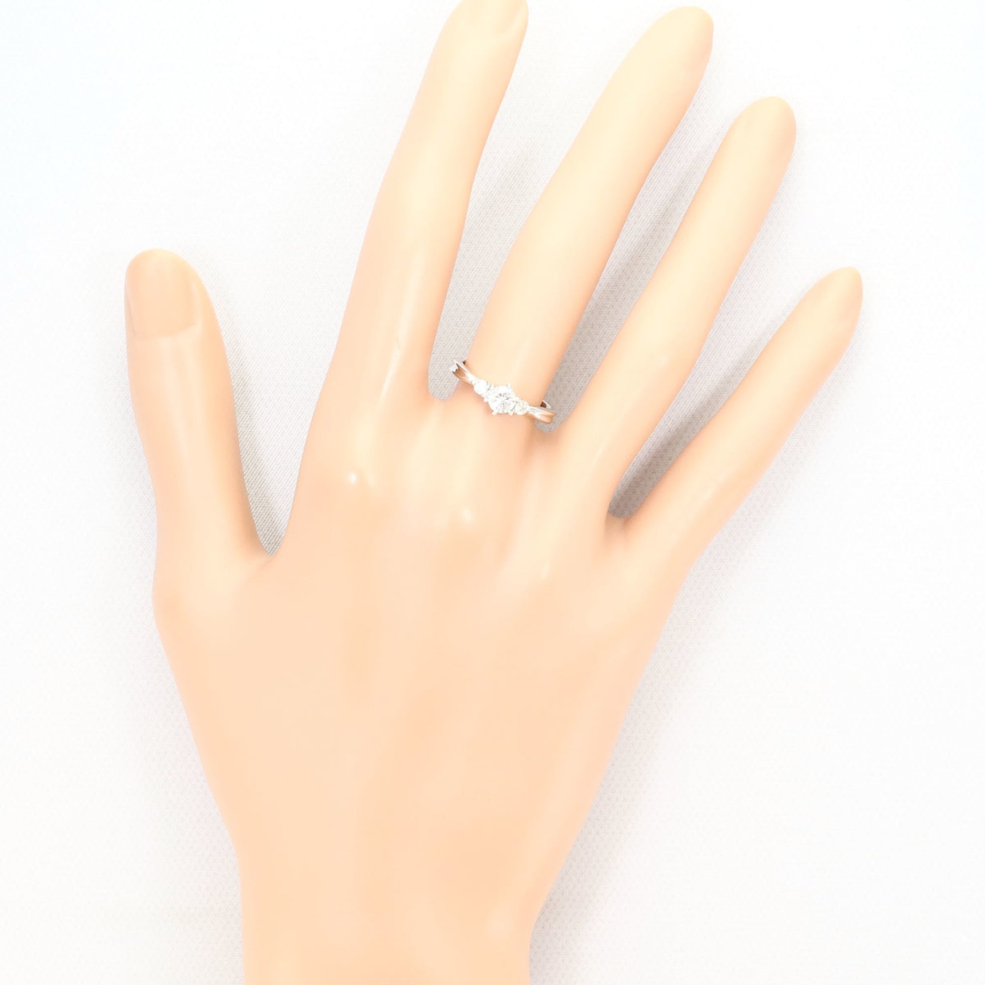 Unbranded White Gold White Gold (18K) Band Ring (Pre-Owned)