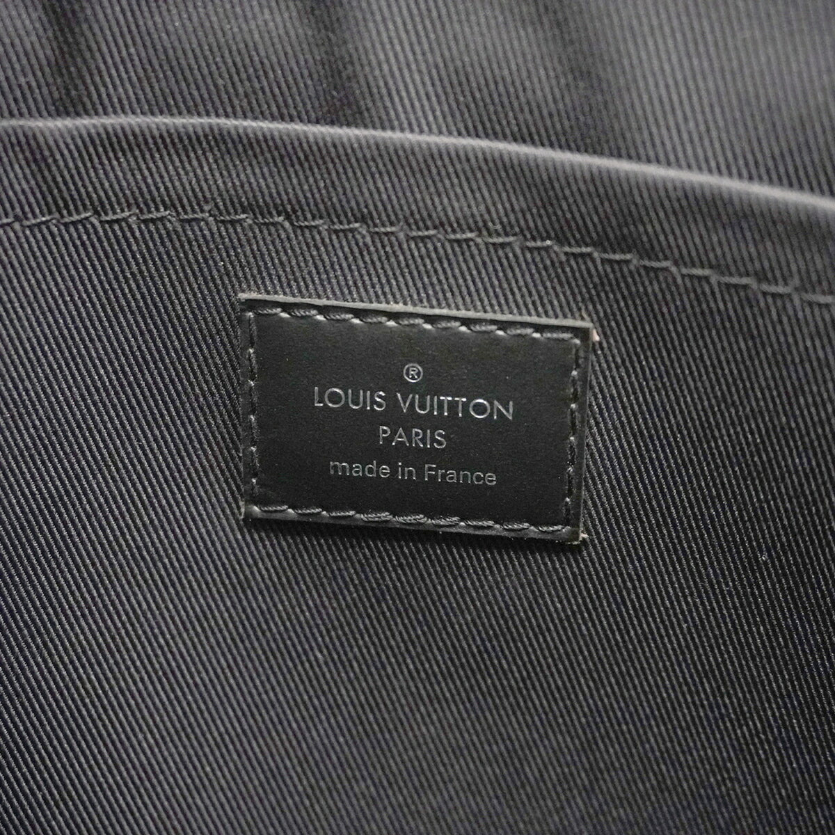 Louis Vuitton Black Clutch Bag (Pre-Owned)