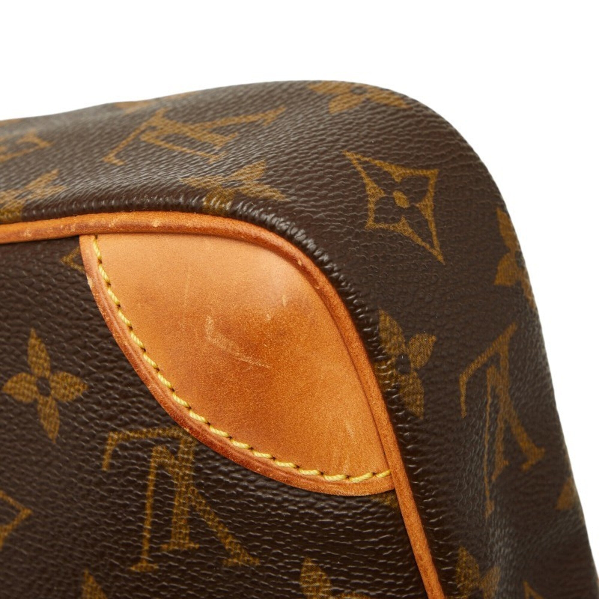Louis Vuitton Brown Pvc Leather Shoulder Bag (Pre-Owned)