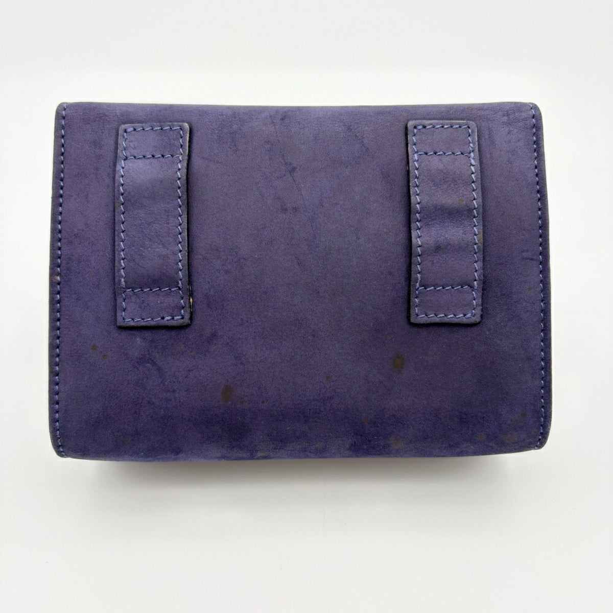 Salvatore Ferragamo Purple Suede Shoulder Bag (Pre-Owned)