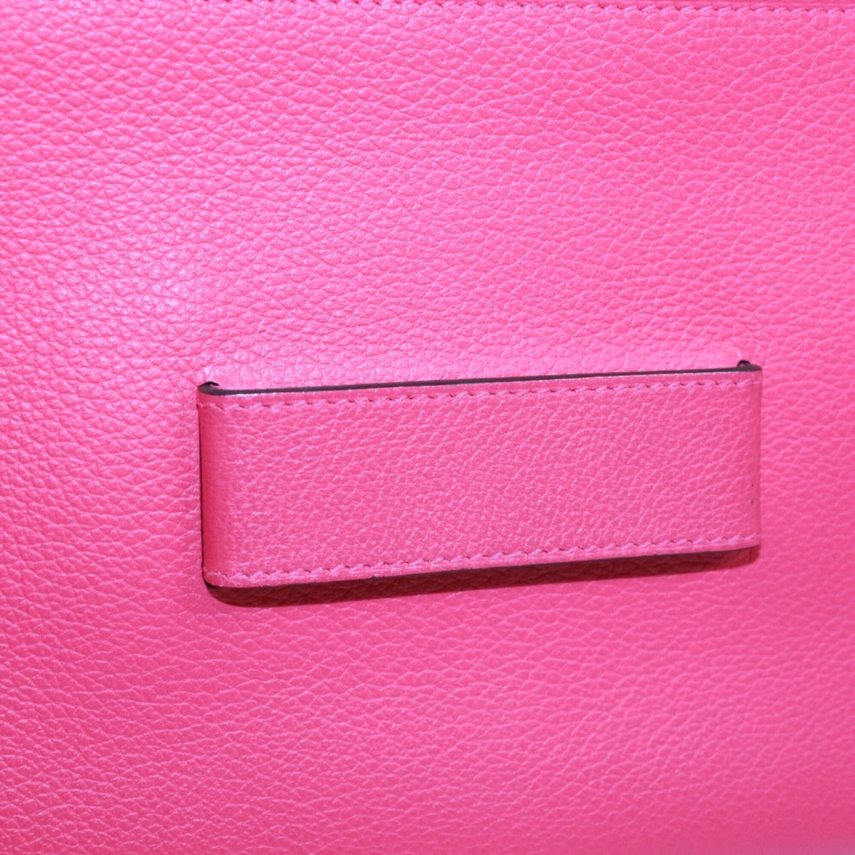 Hermes Blue Brown Pink Togo Leather Shoulder Bag (Pre-Owned)