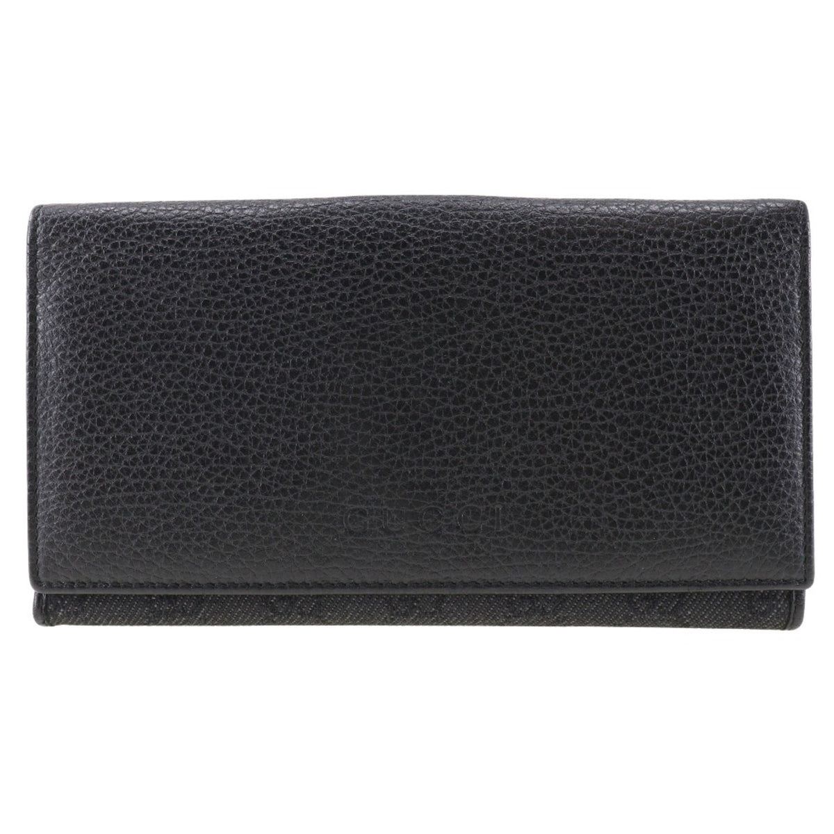 Gucci Leather Long Wallet (Bi-Fold) (Pre-Owned)