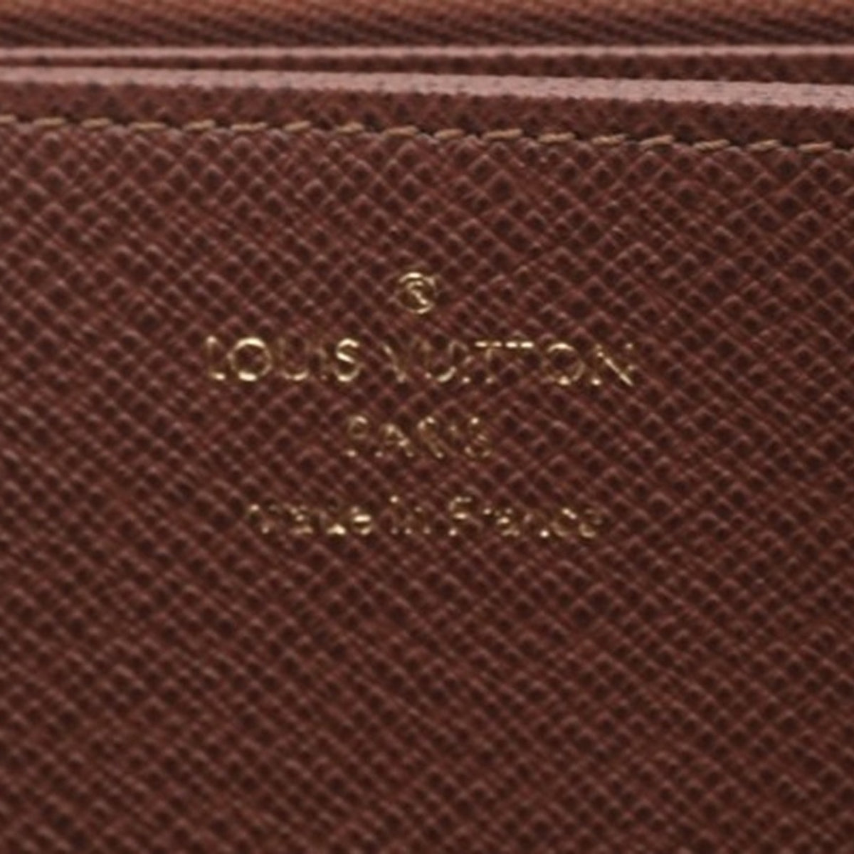 Louis Vuitton Monogram Beige Brown Coated Canvas Long Wallet (Bi-Fold) (Pre-Owned)