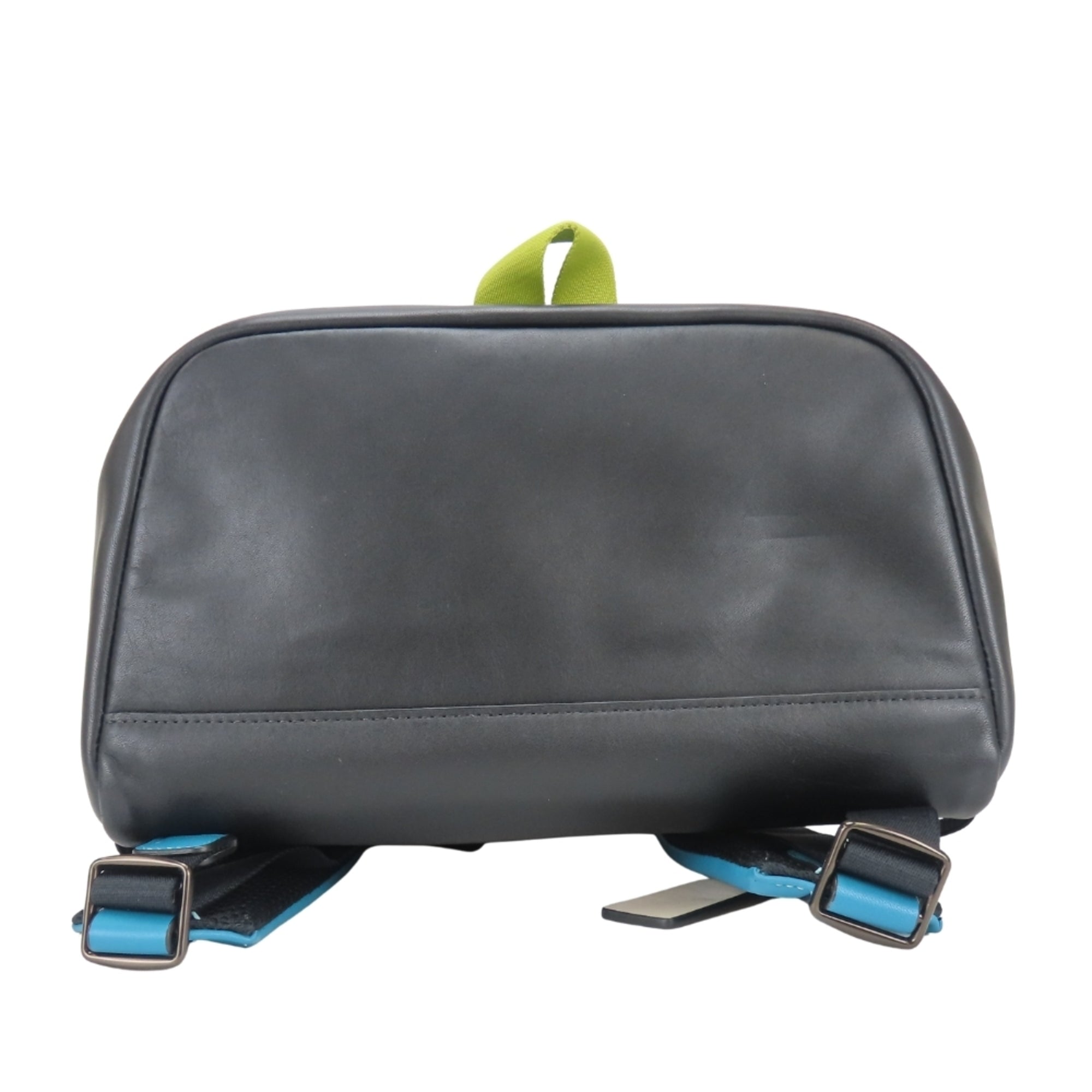 Coach Black Blue Leather Backpack (Pre-Owned)